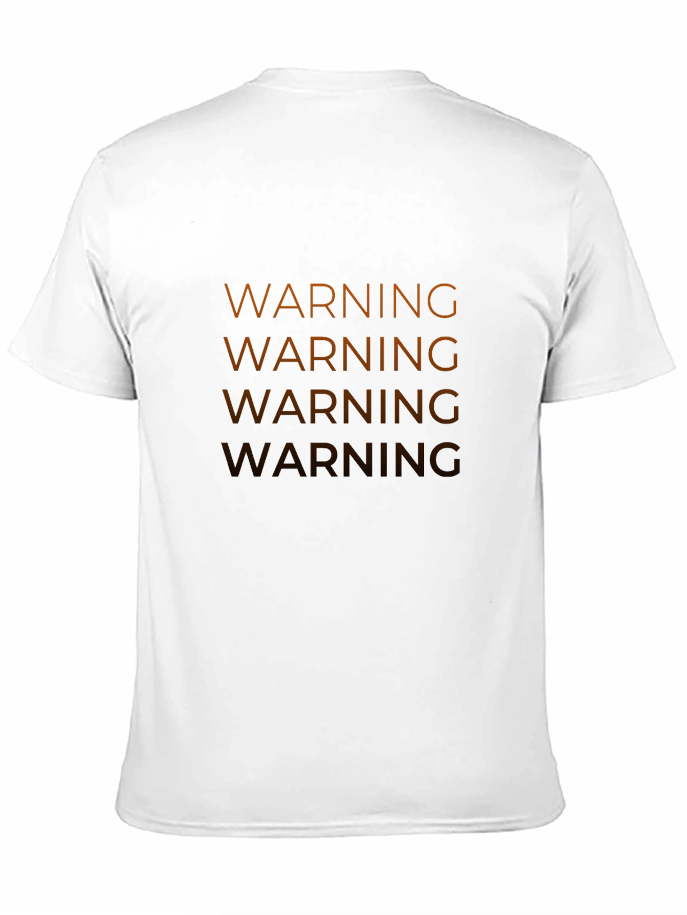 Warning Graphic Tee - Modern Streetwear
