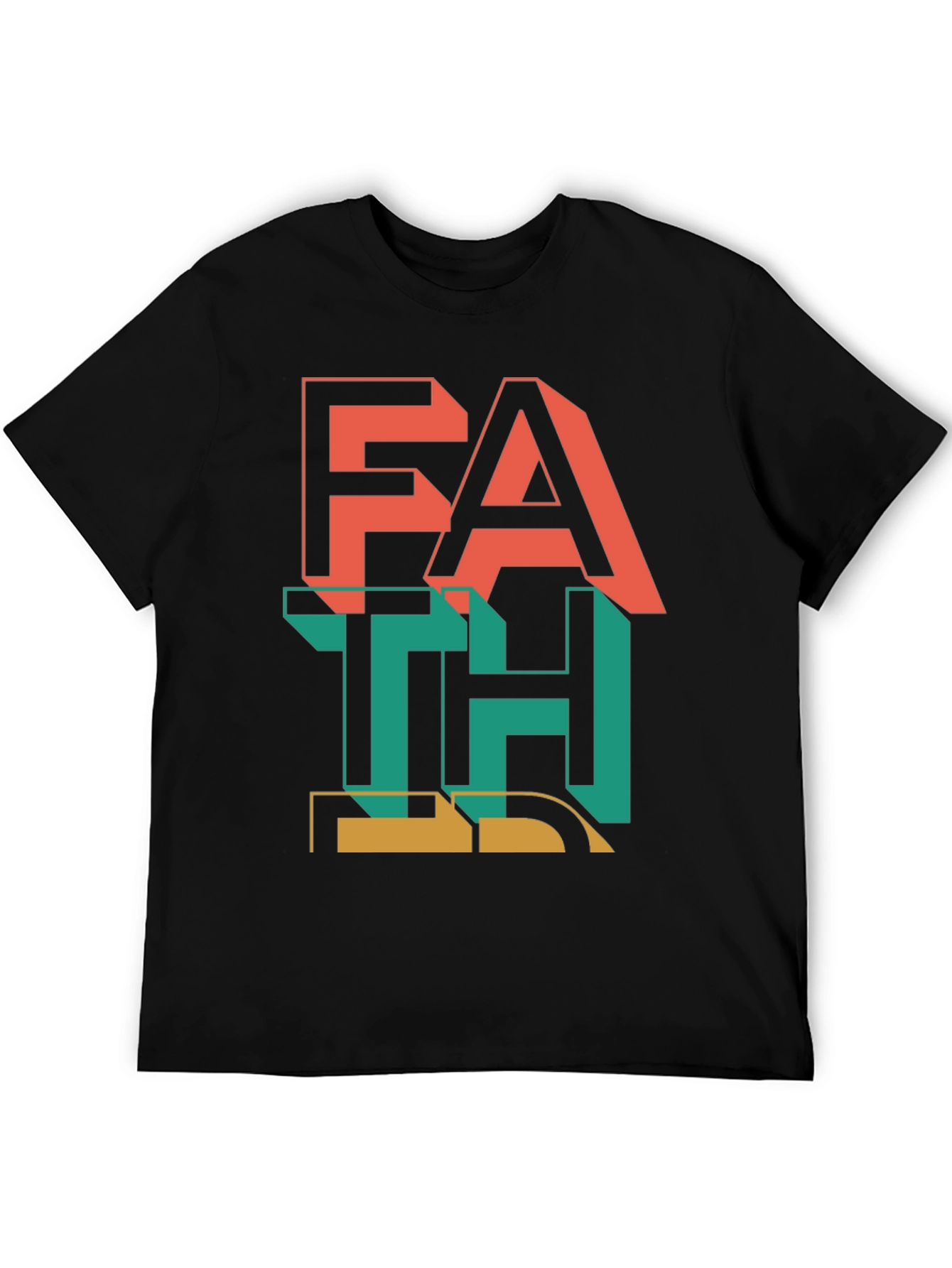 Faith Graphic Tee - Modern Streetwear Style