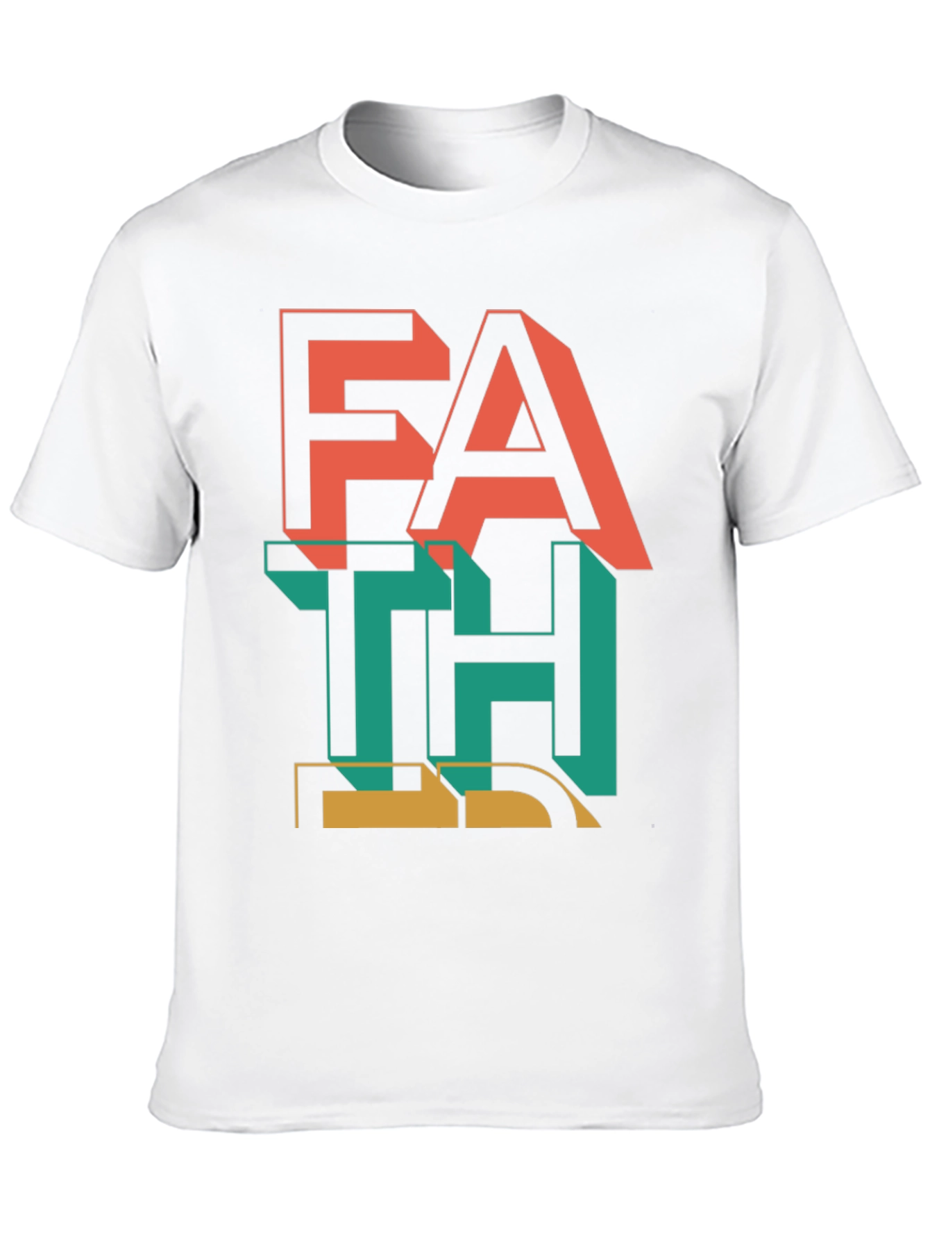 Faith Graphic Tee - Modern Streetwear Style