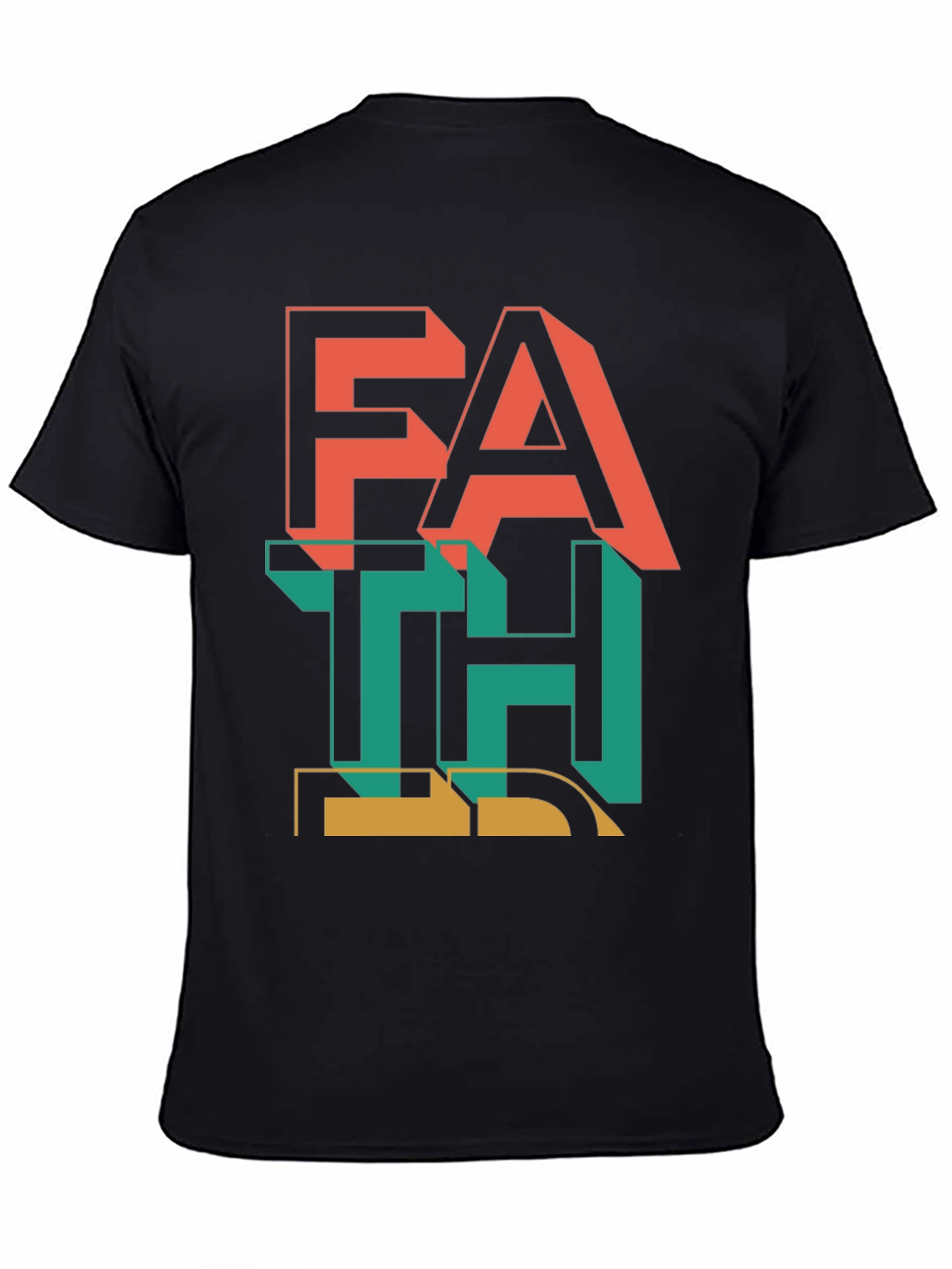 Faith Graphic Tee - Modern Streetwear Style