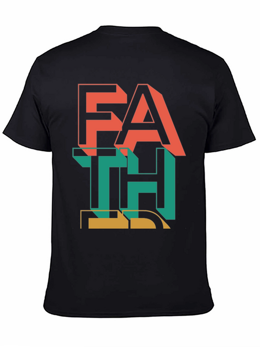 Faith Graphic Tee - Modern Streetwear Style