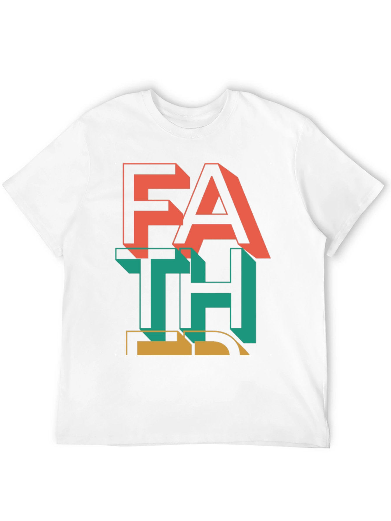 Faith Graphic Tee - Modern Streetwear Style