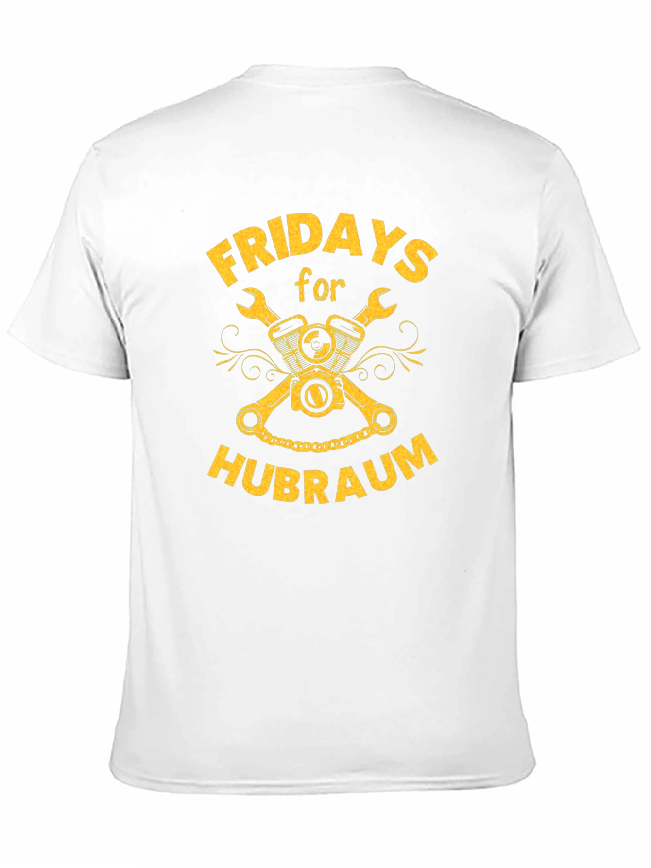 Fridays for Hubraum Black Graphic Tee