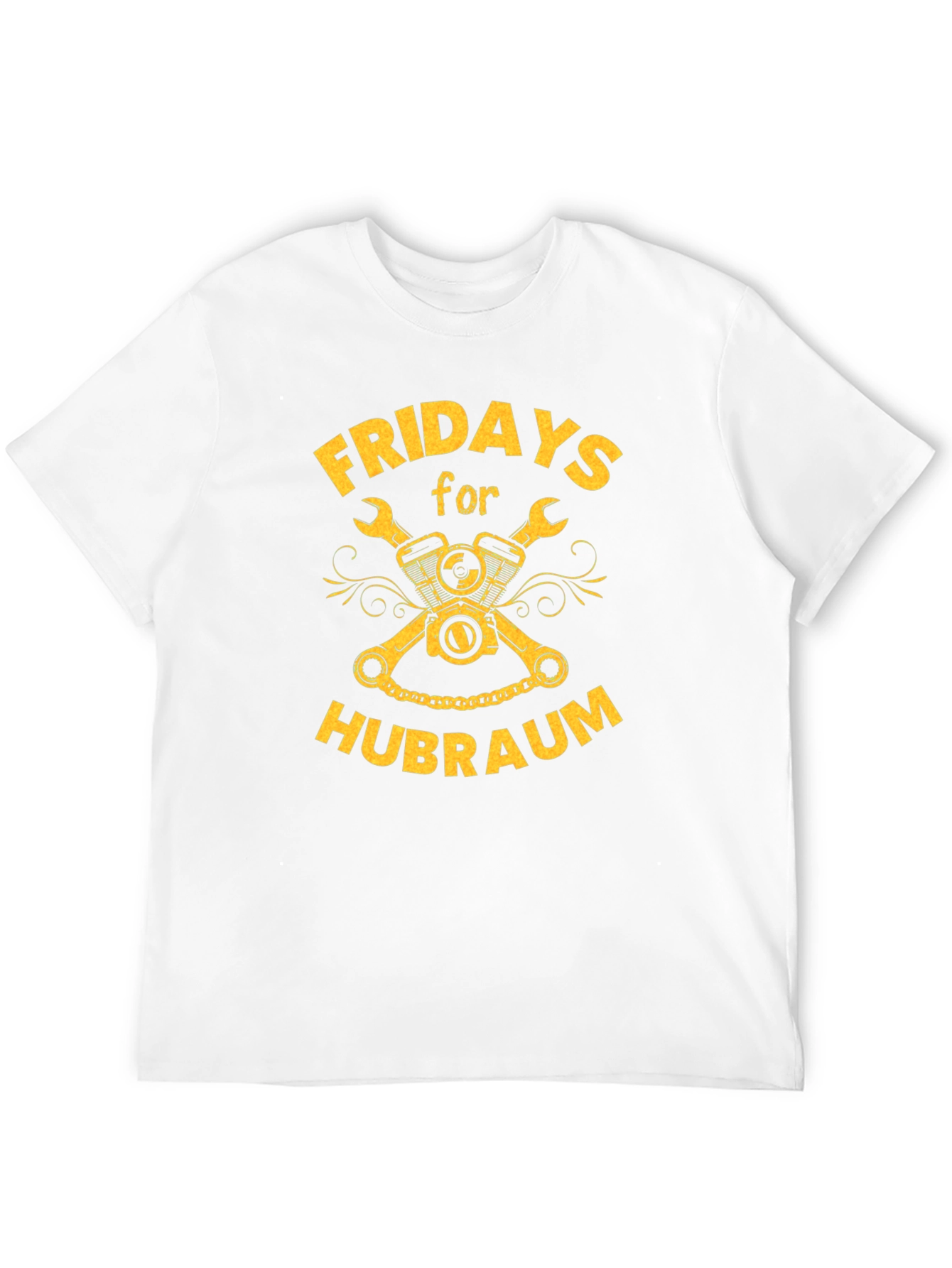 Fridays for Hubraum Black Graphic Tee