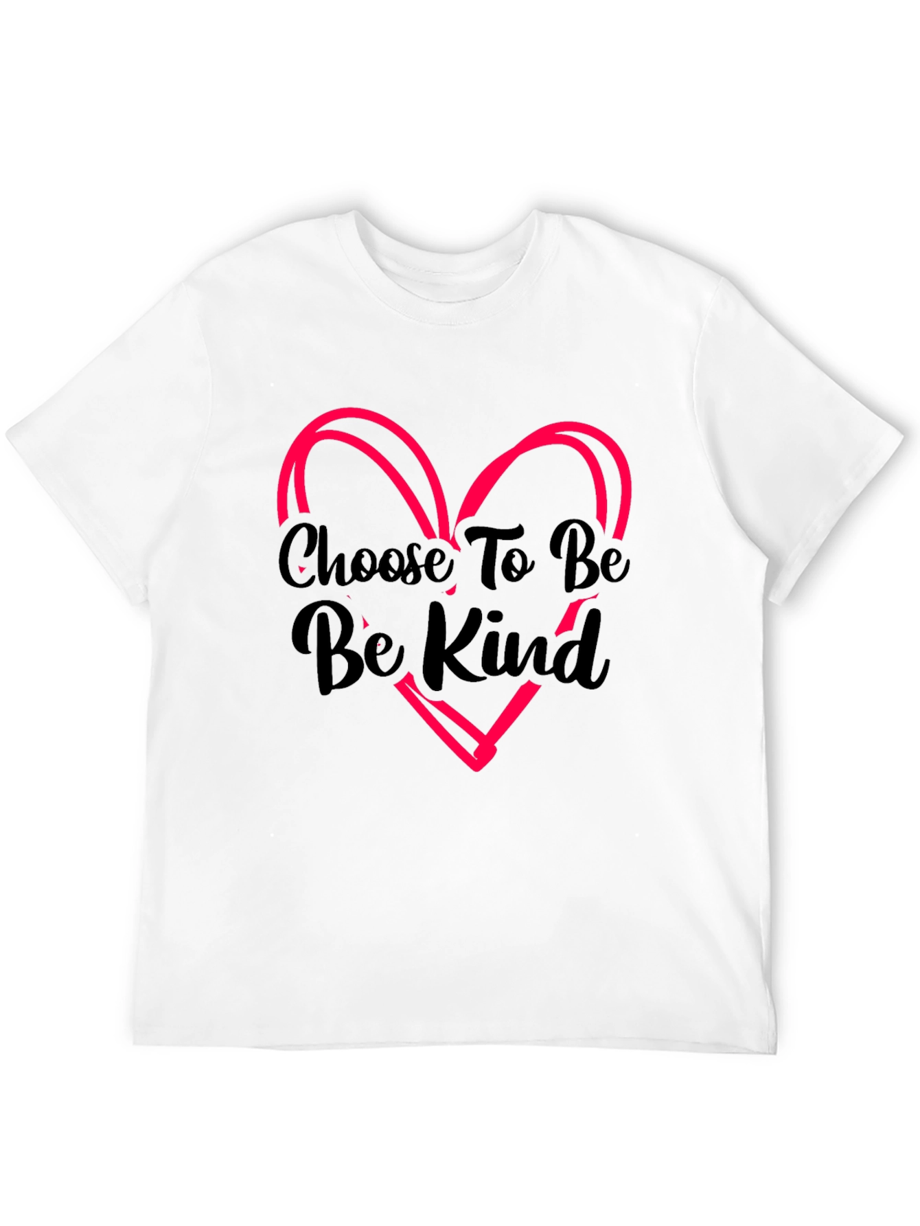 Choose To Be Kind Graphic Tee Black