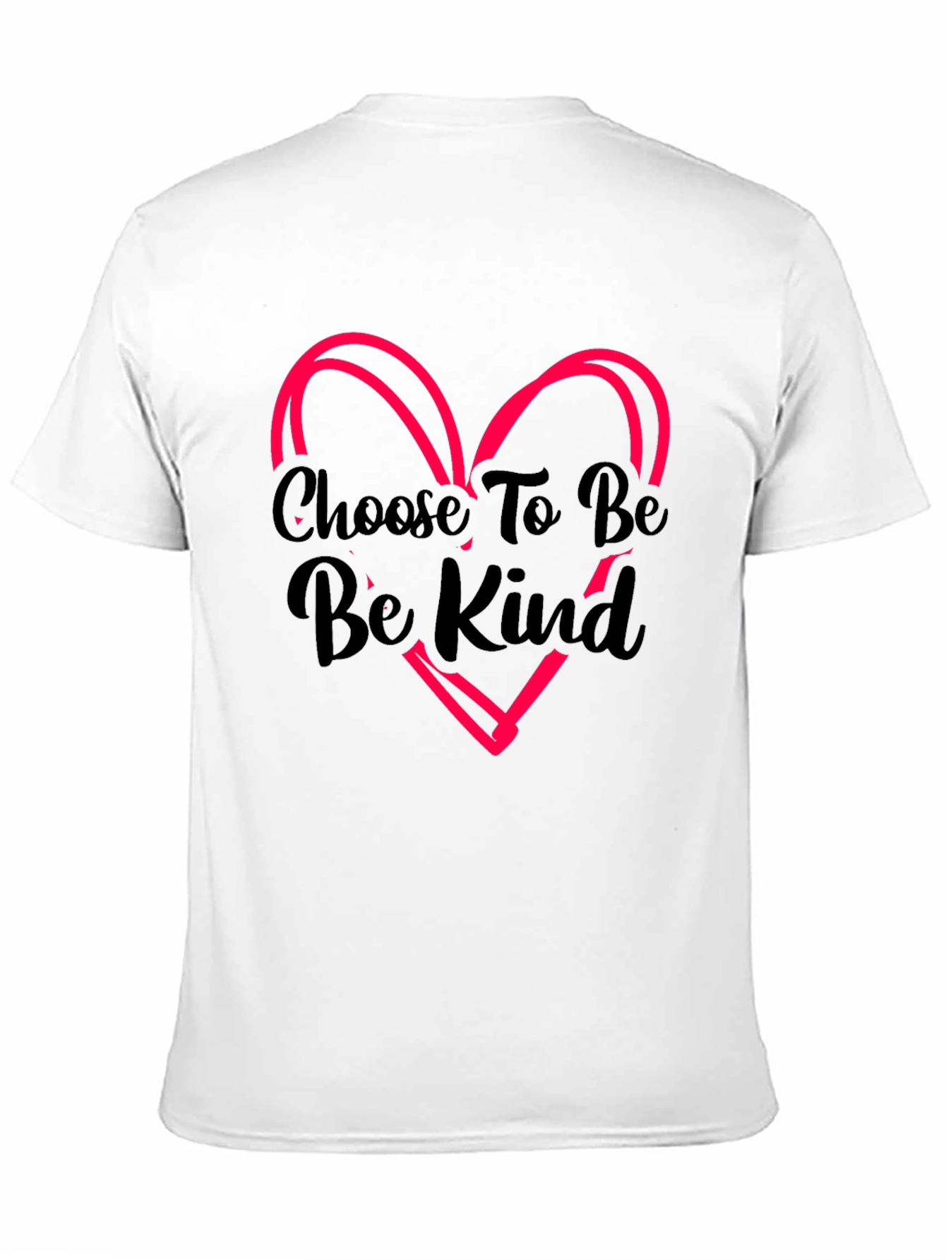 Choose To Be Kind Graphic Tee Black
