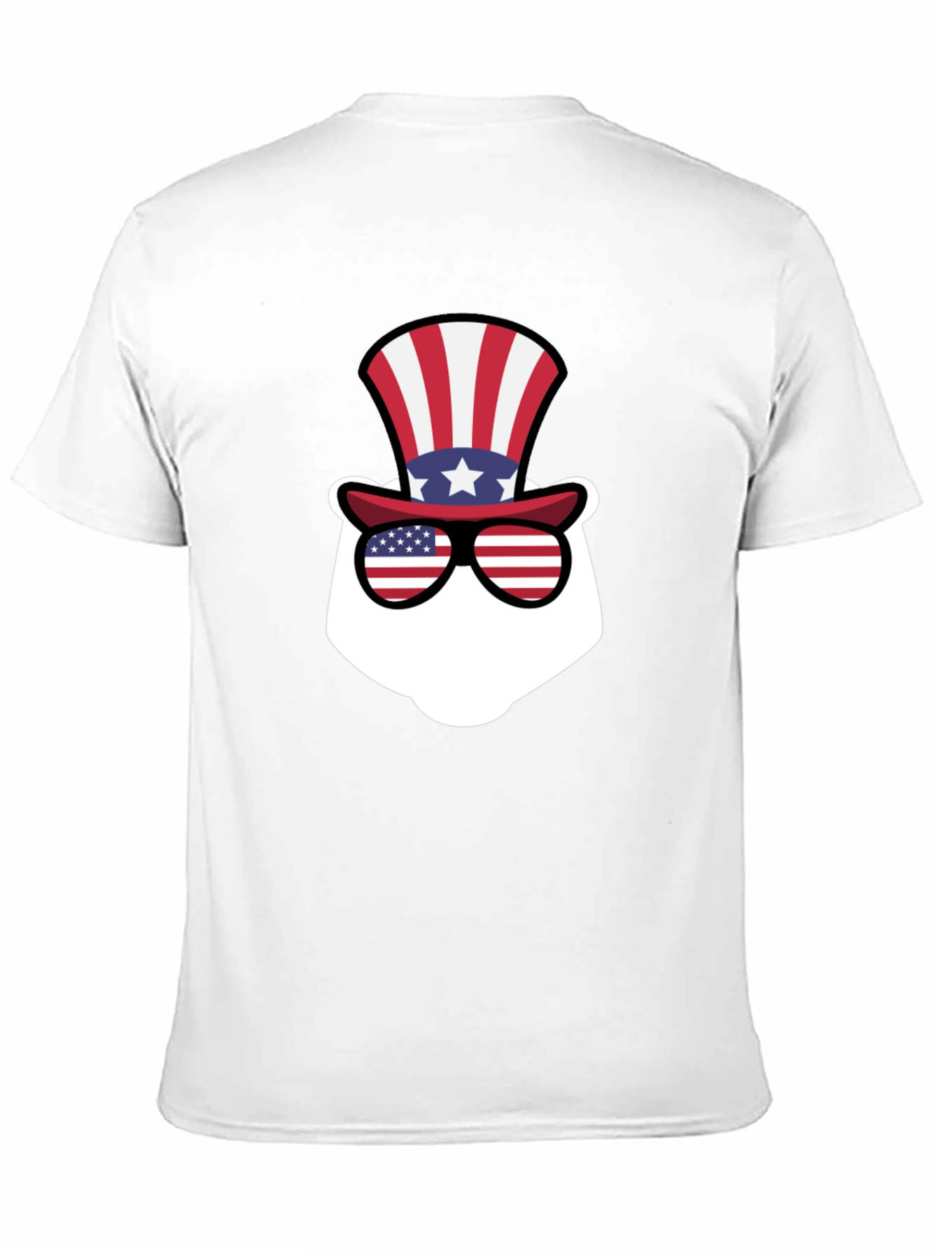 Patriotic Bear Graphic T-Shirt
