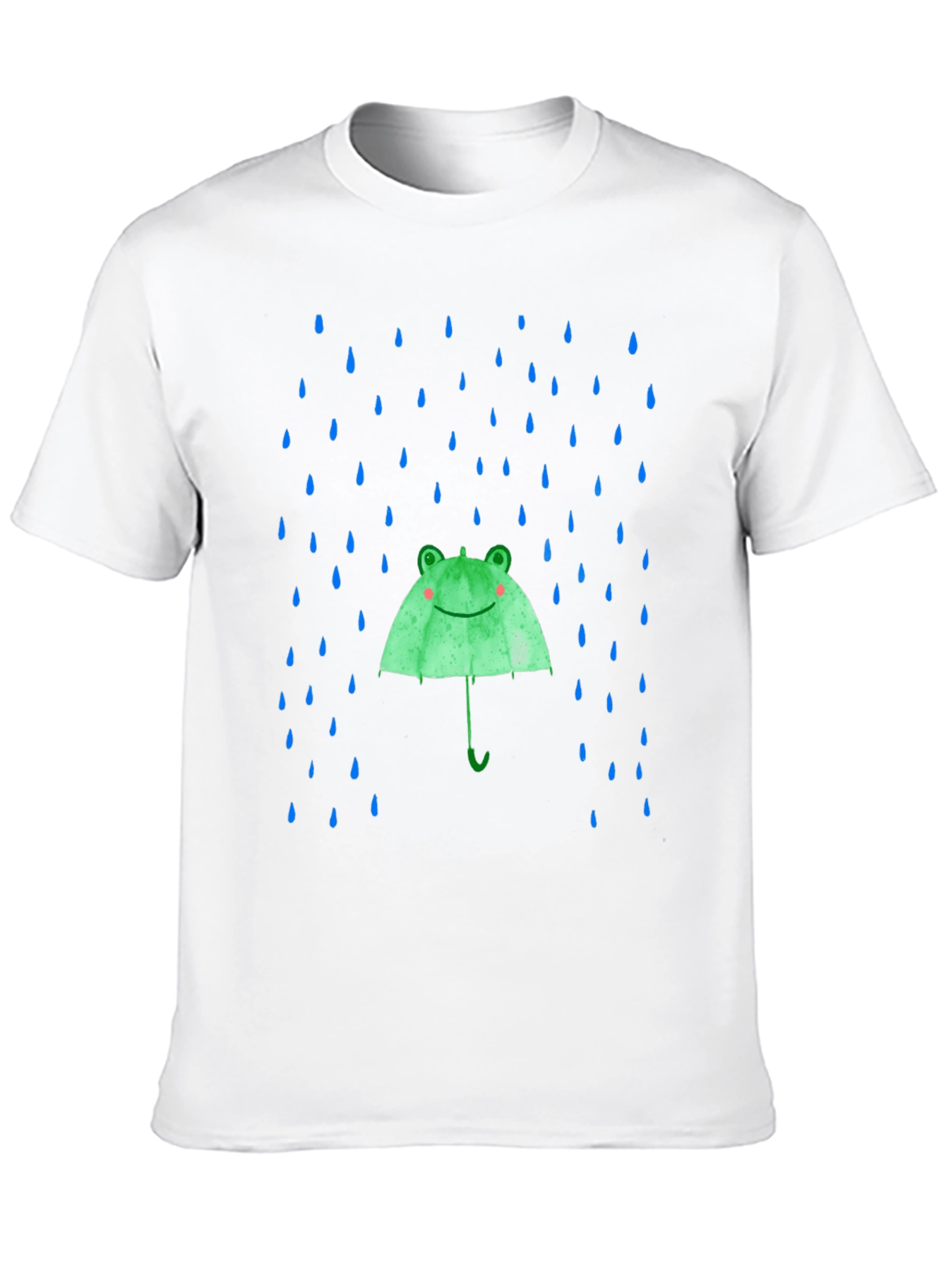 Frog Umbrella T-Shirt - Fun Rain Protection