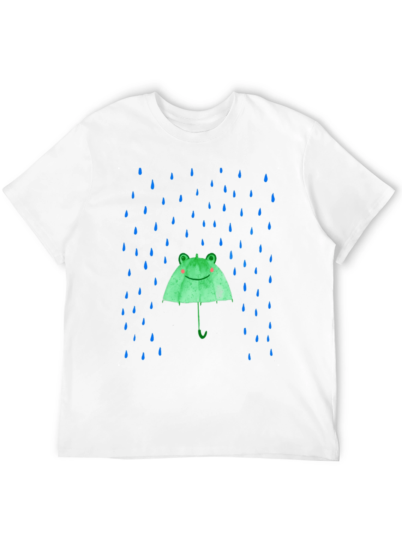 Frog Umbrella T-Shirt - Fun Rain Protection
