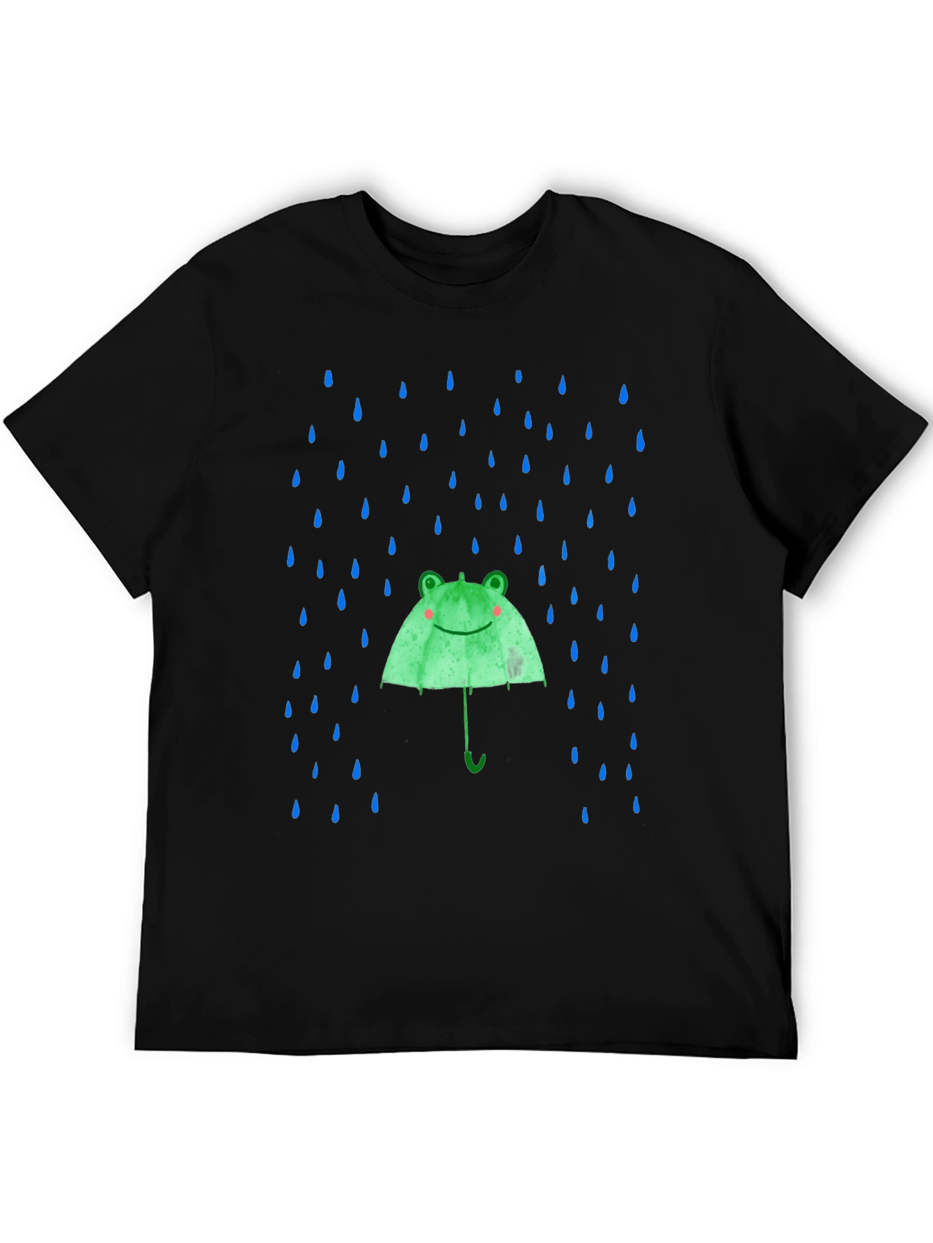 Frog Umbrella T-Shirt - Fun Rain Protection