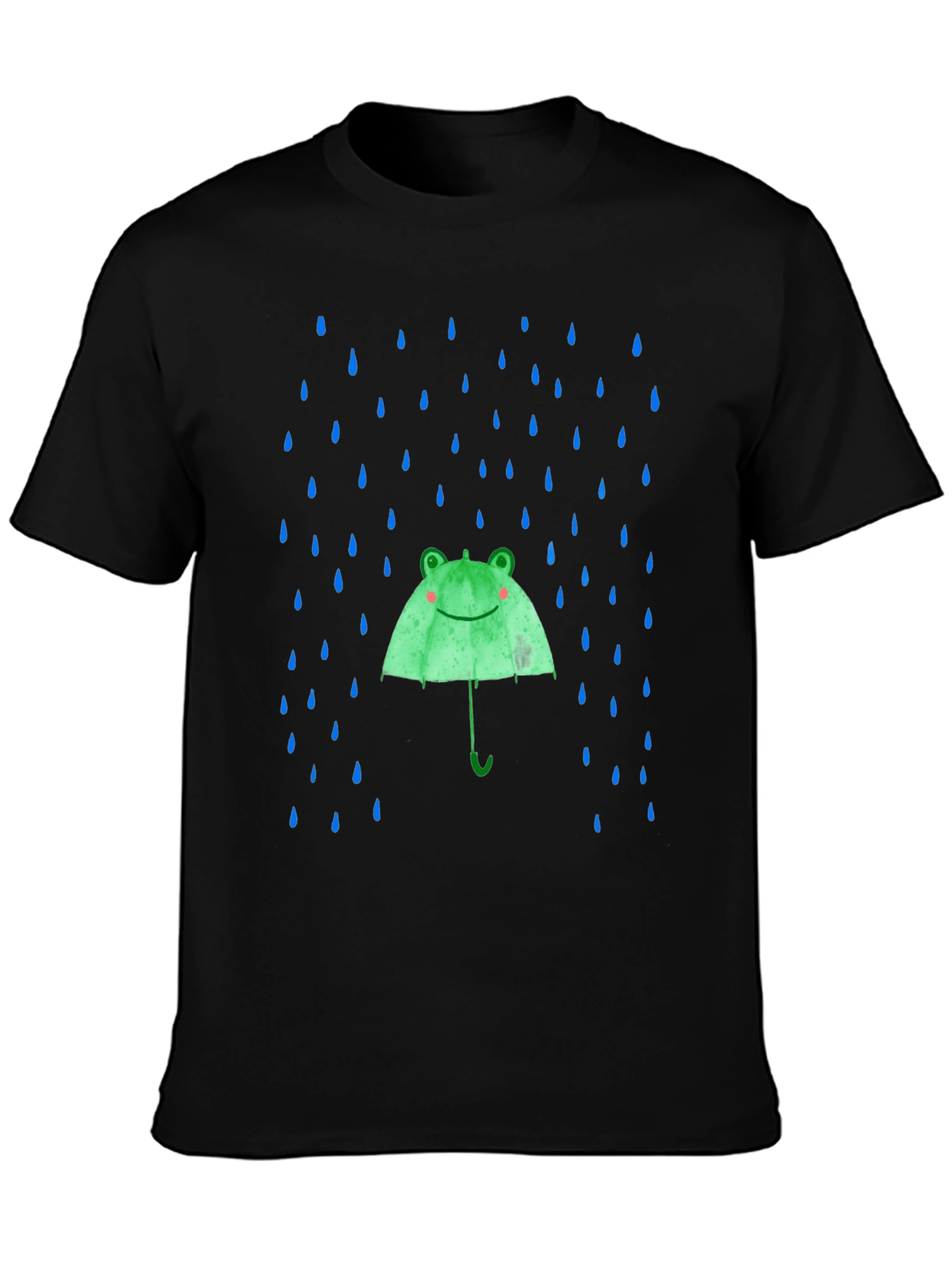 Frog Umbrella T-Shirt - Fun Rain Protection