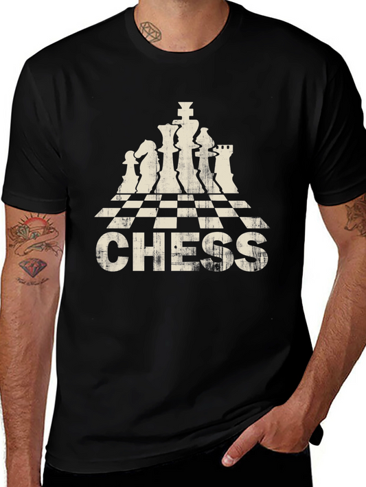 Chess Graphic T-Shirt - Game Lover Tee