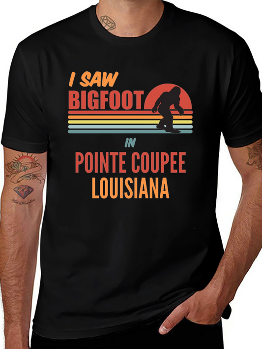 Bigfoot Pointe Coupee Louisiana T-Shirt