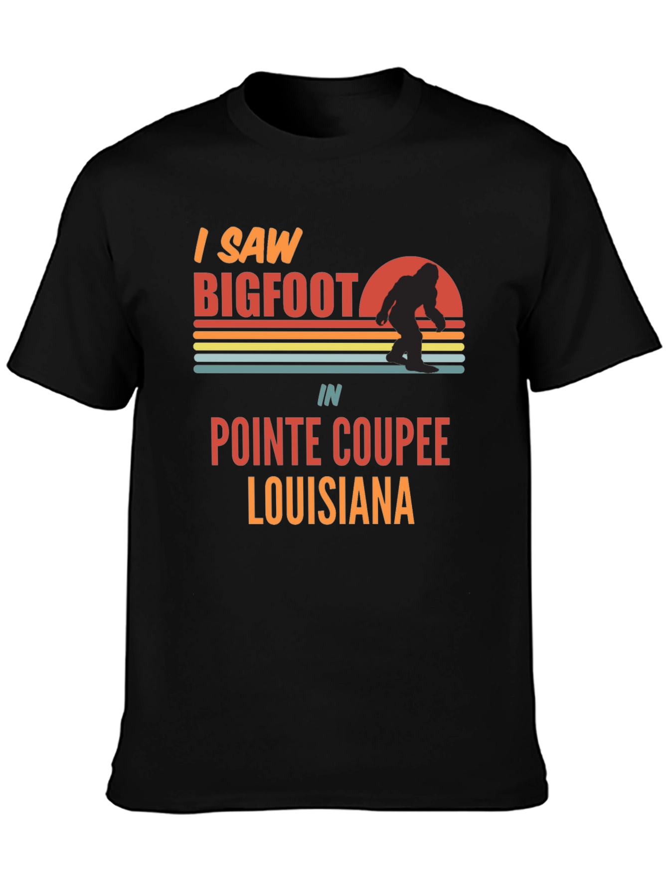 Bigfoot Pointe Coupee Louisiana T-Shirt