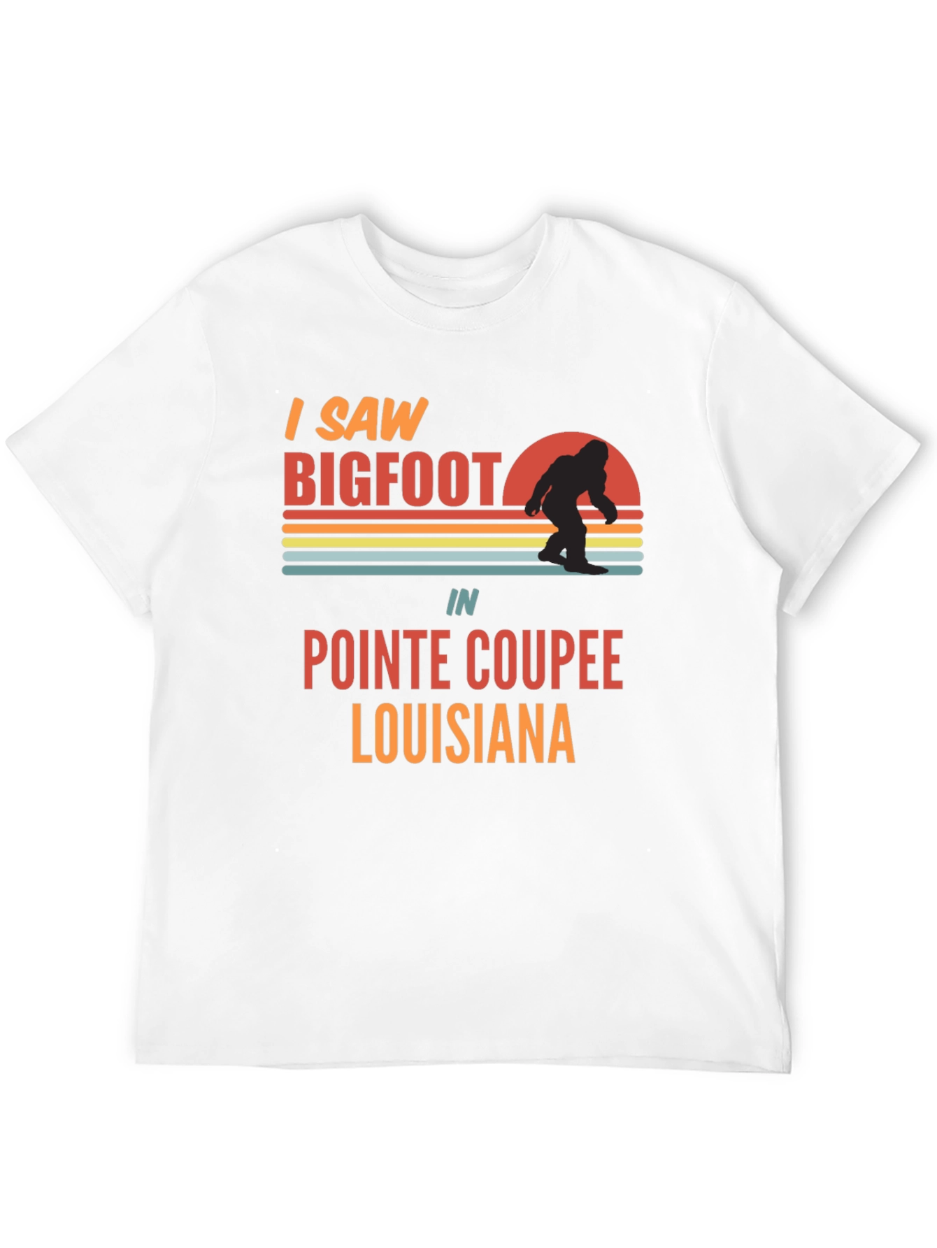 Bigfoot Pointe Coupee Louisiana T-Shirt