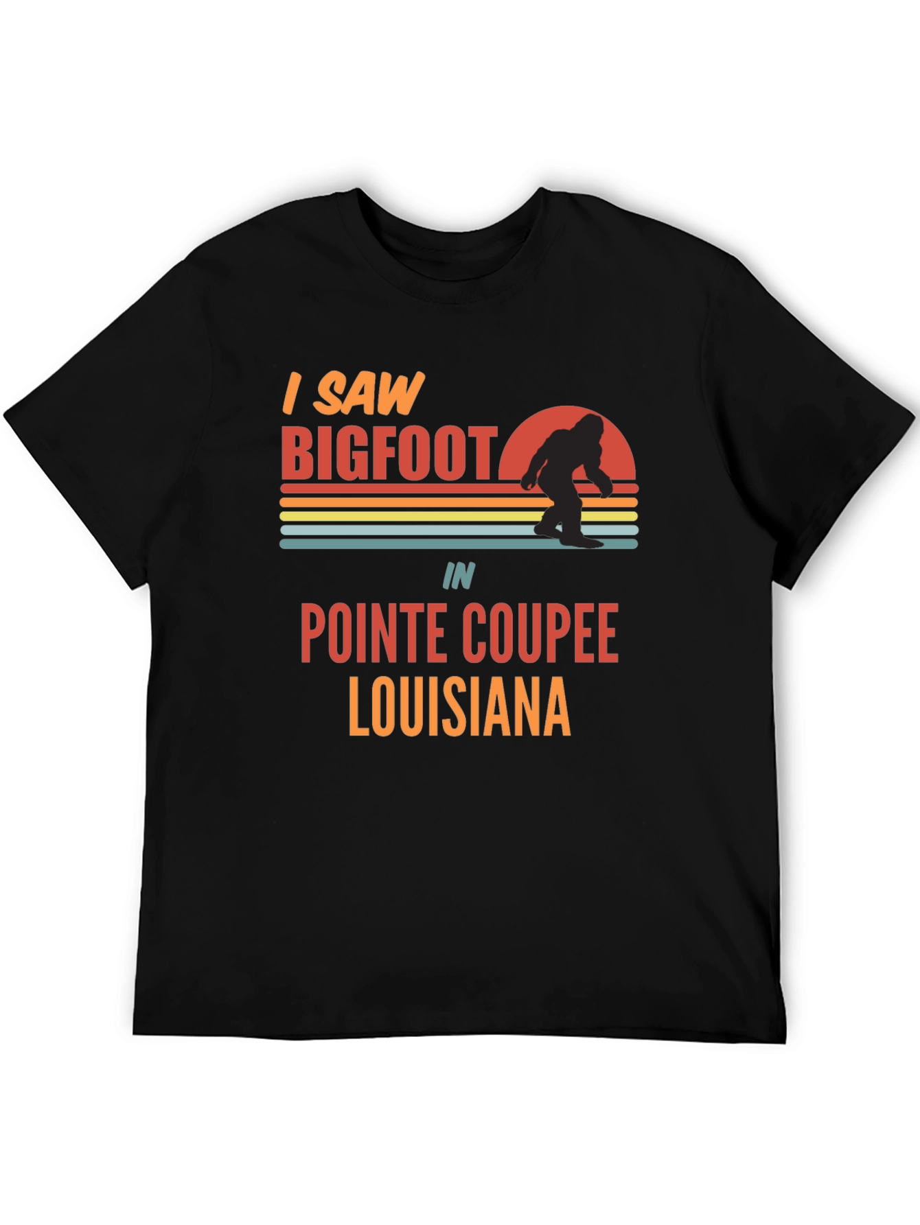 Bigfoot Pointe Coupee Louisiana T-Shirt