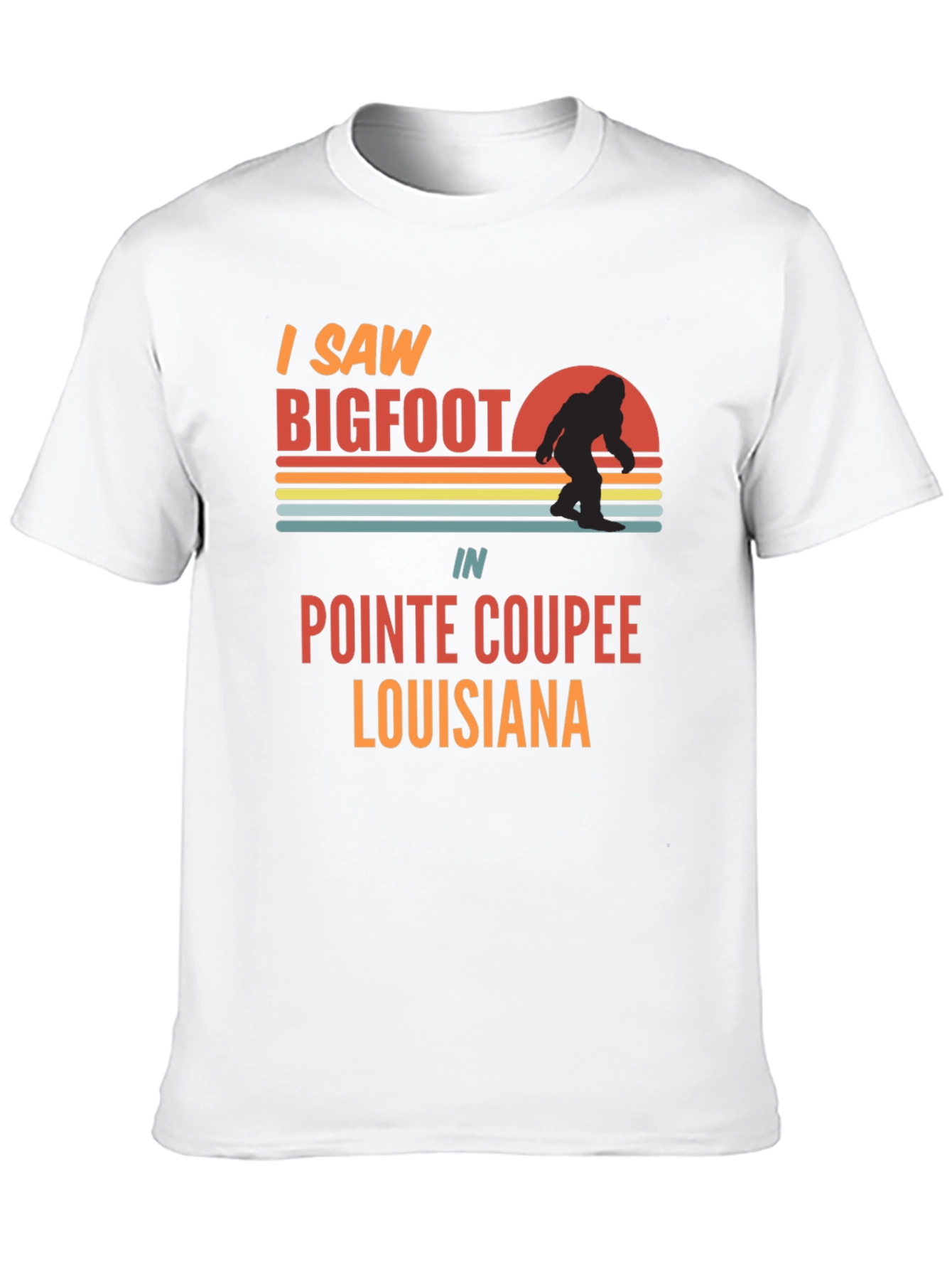 Bigfoot Pointe Coupee Louisiana T-Shirt