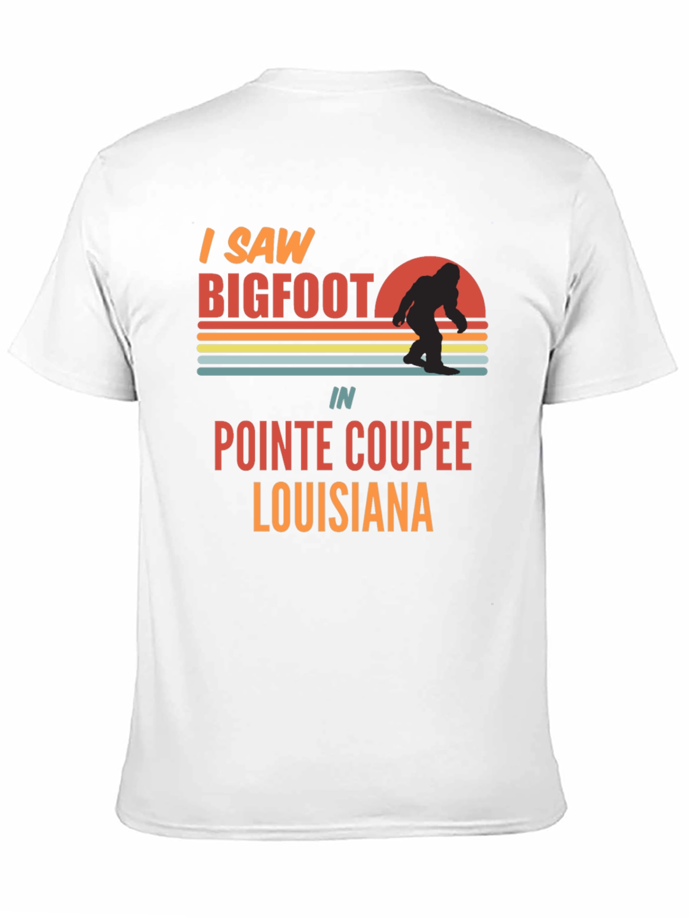 Bigfoot Pointe Coupee Louisiana T-Shirt