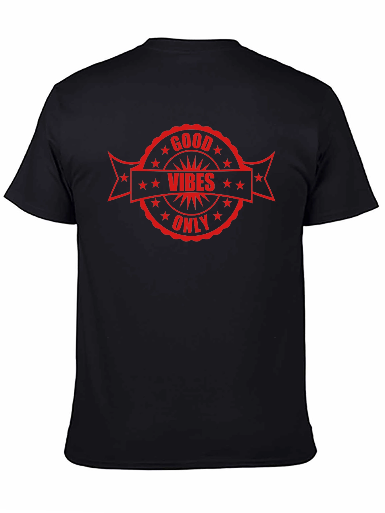 Good Vibes Only Black T-Shirt