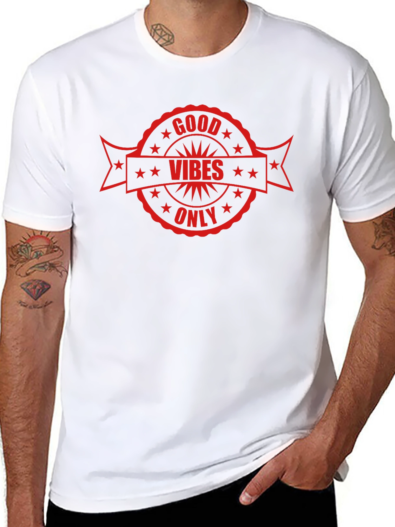 Good Vibes Only Black T-Shirt