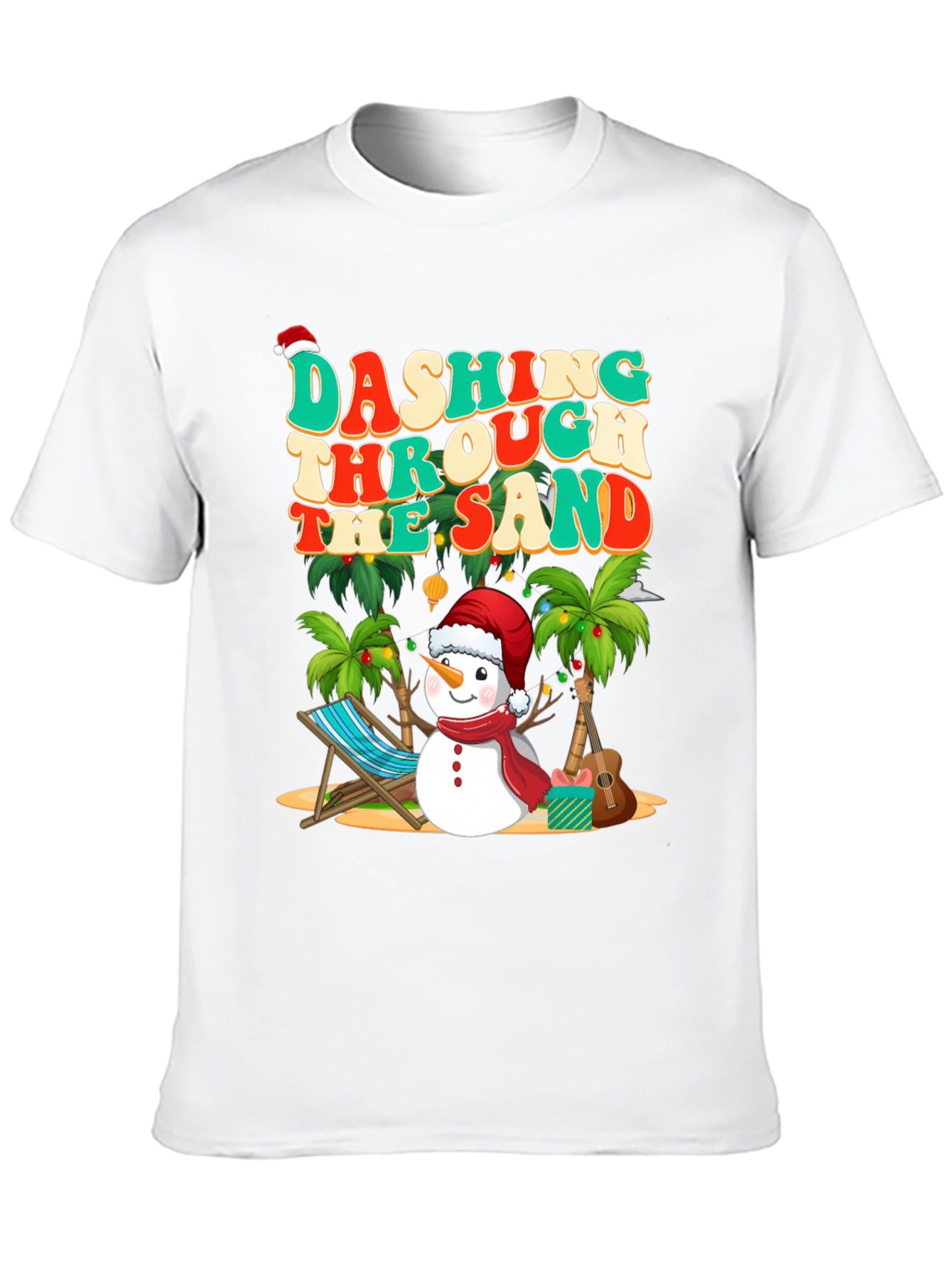 Dashing Through the Sand Graphic Tee