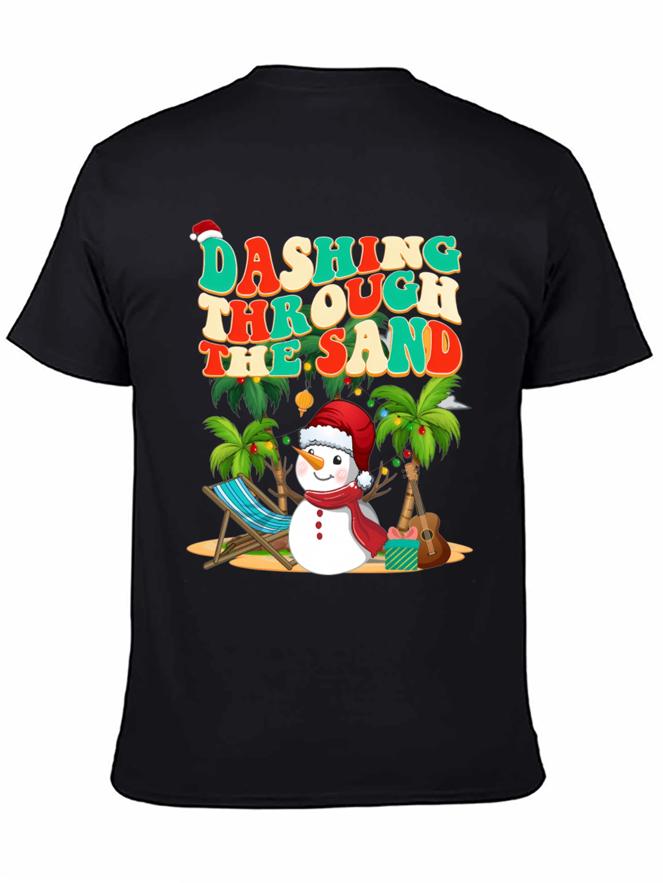 Dashing Through the Sand Graphic Tee