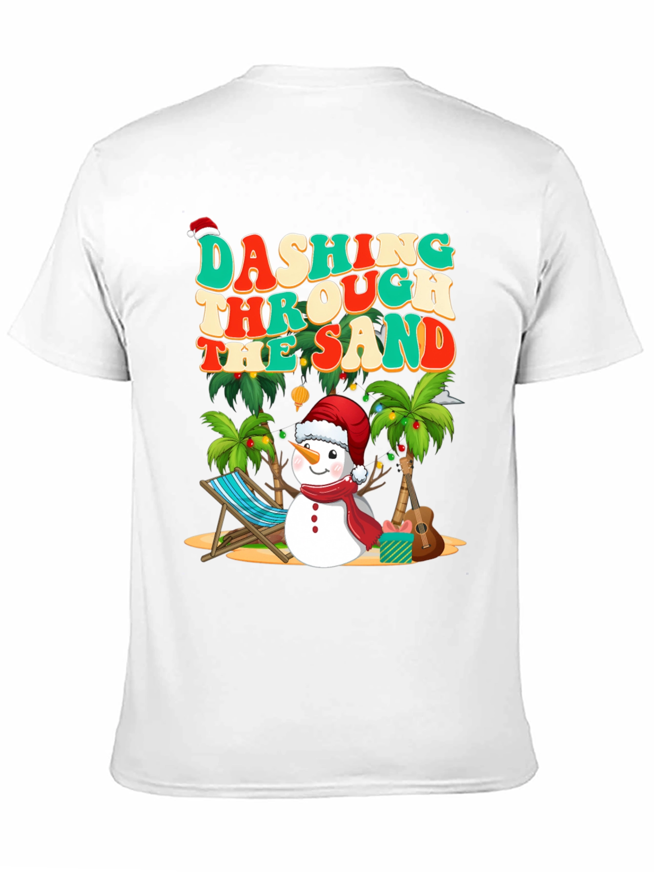 Dashing Through the Sand Graphic Tee