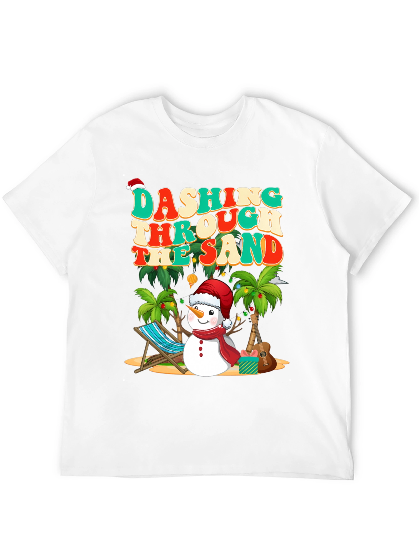 Dashing Through the Sand Graphic Tee