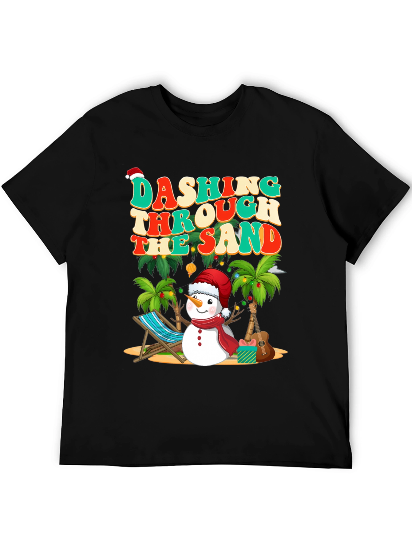 Dashing Through the Sand Graphic Tee