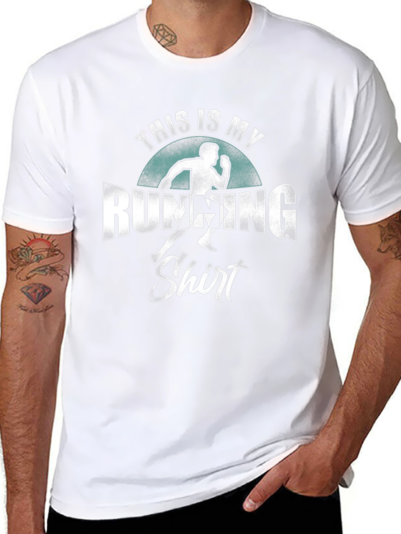 Running Shirt - This Is My Running Shirt