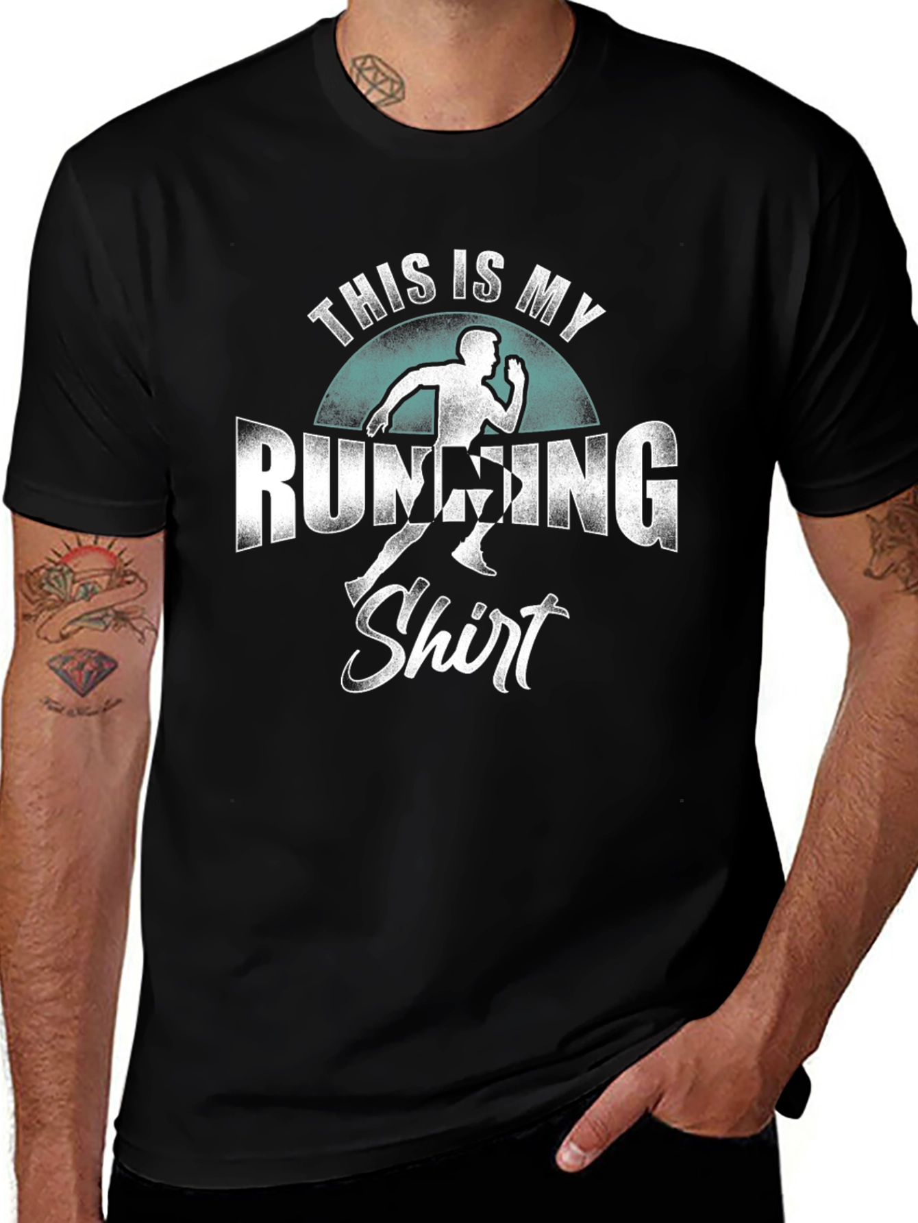 Running Shirt - This Is My Running Shirt