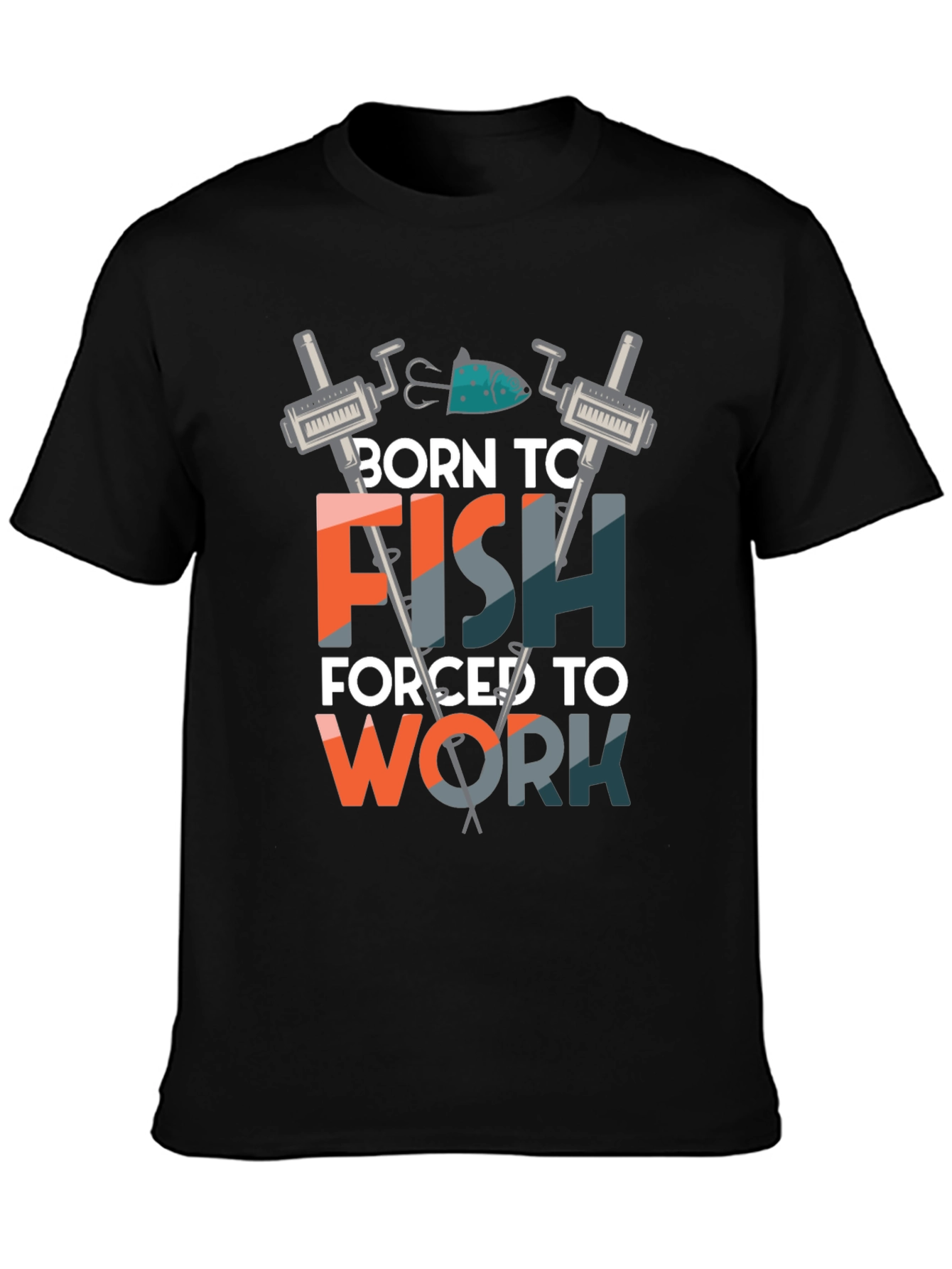 Born to Fish T-Shirt - Fishing Lover Gift