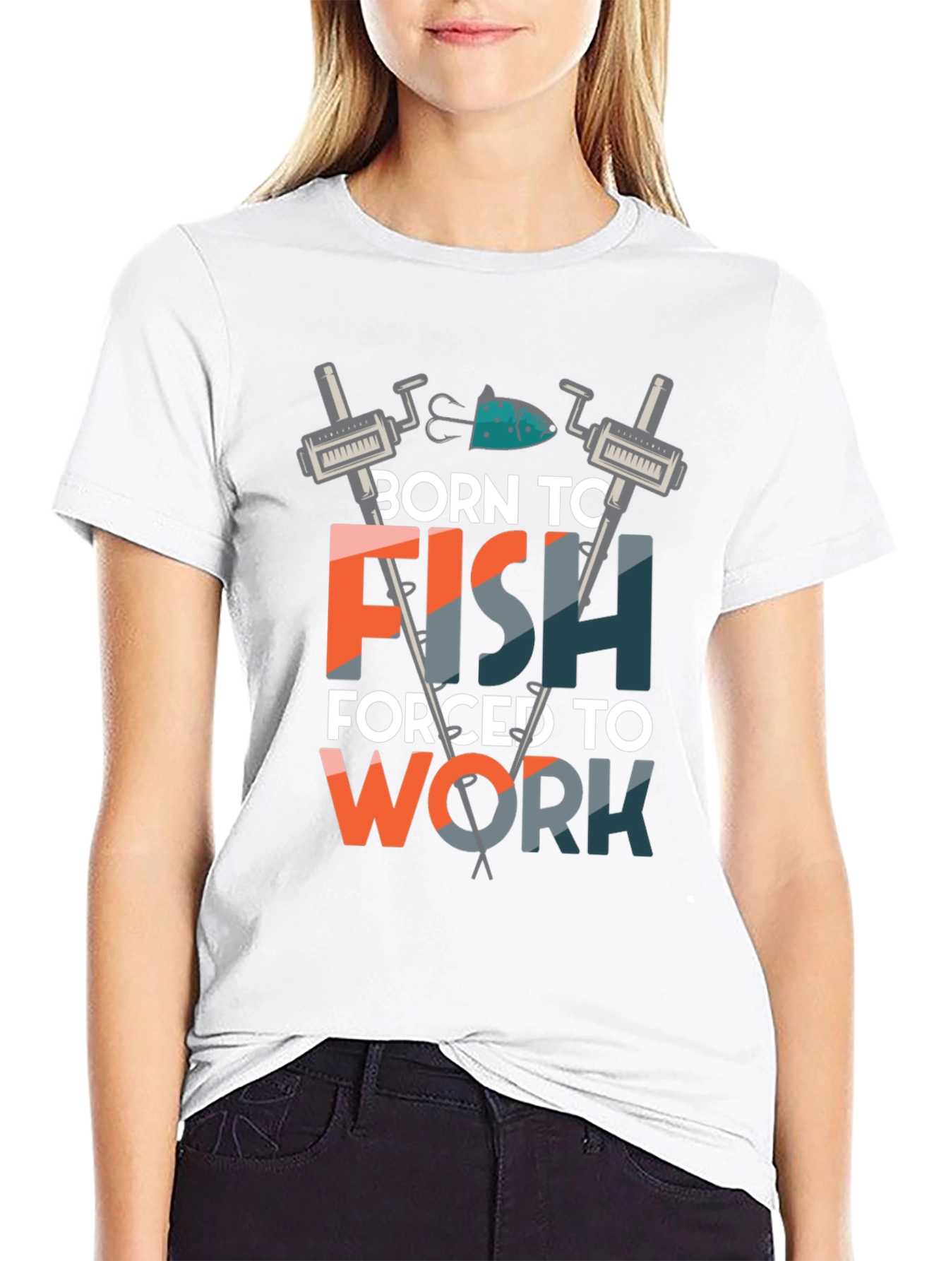 Born to Fish T-Shirt - Fishing Lover Gift
