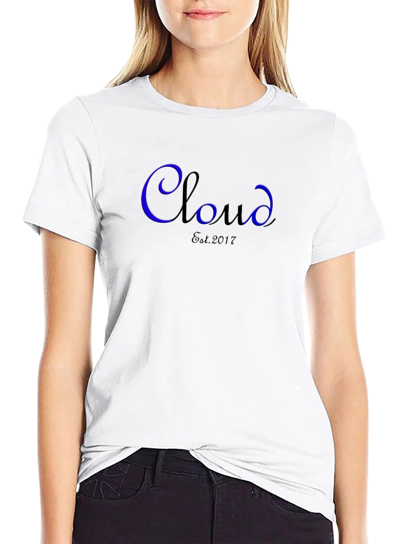 Cloud Est. 2017 Black T-Shirt