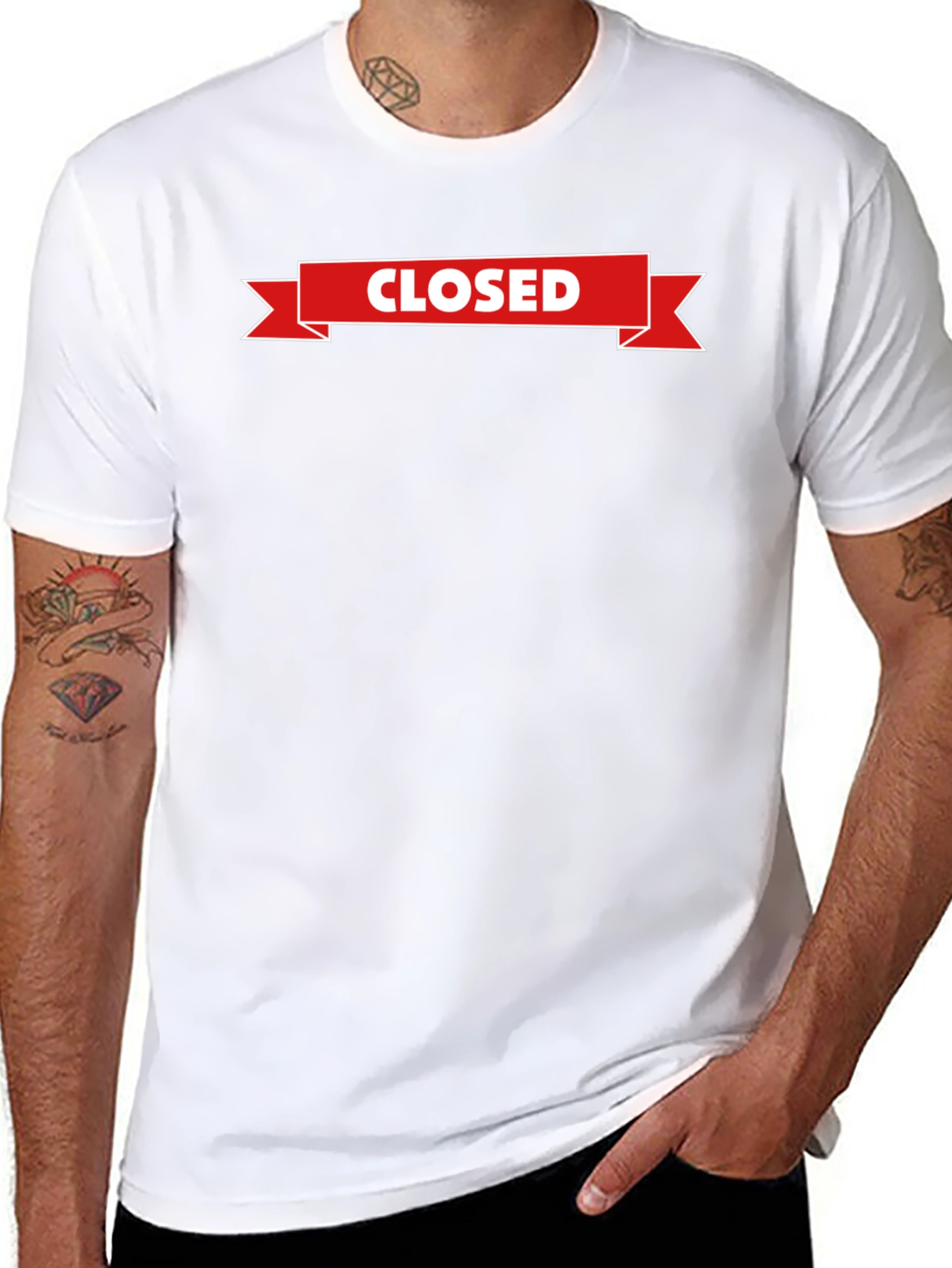 Closed Graphic Tee - Stylish Casual Wear