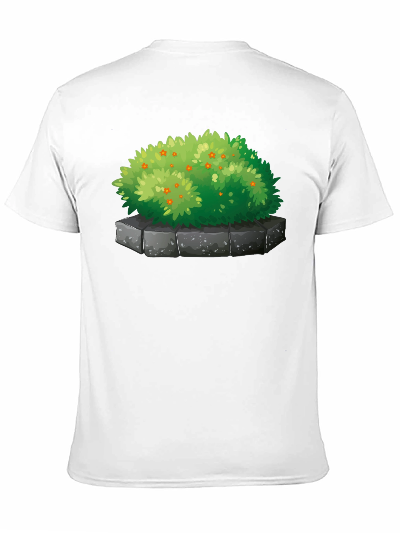 Bush Graphic Tee - Black Cotton Blend T-Shirt