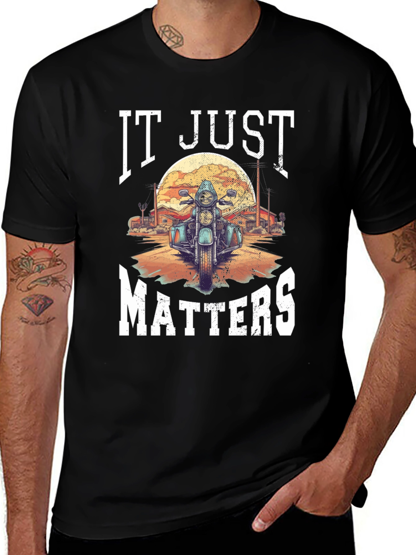 It Just Matters Motorcycle T-Shirt