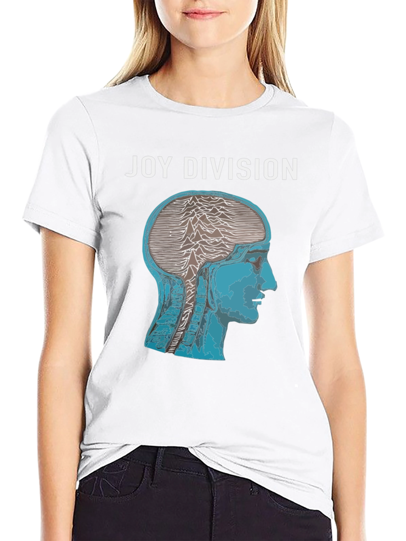Joy Division Human Brain Graphic T-Shirt