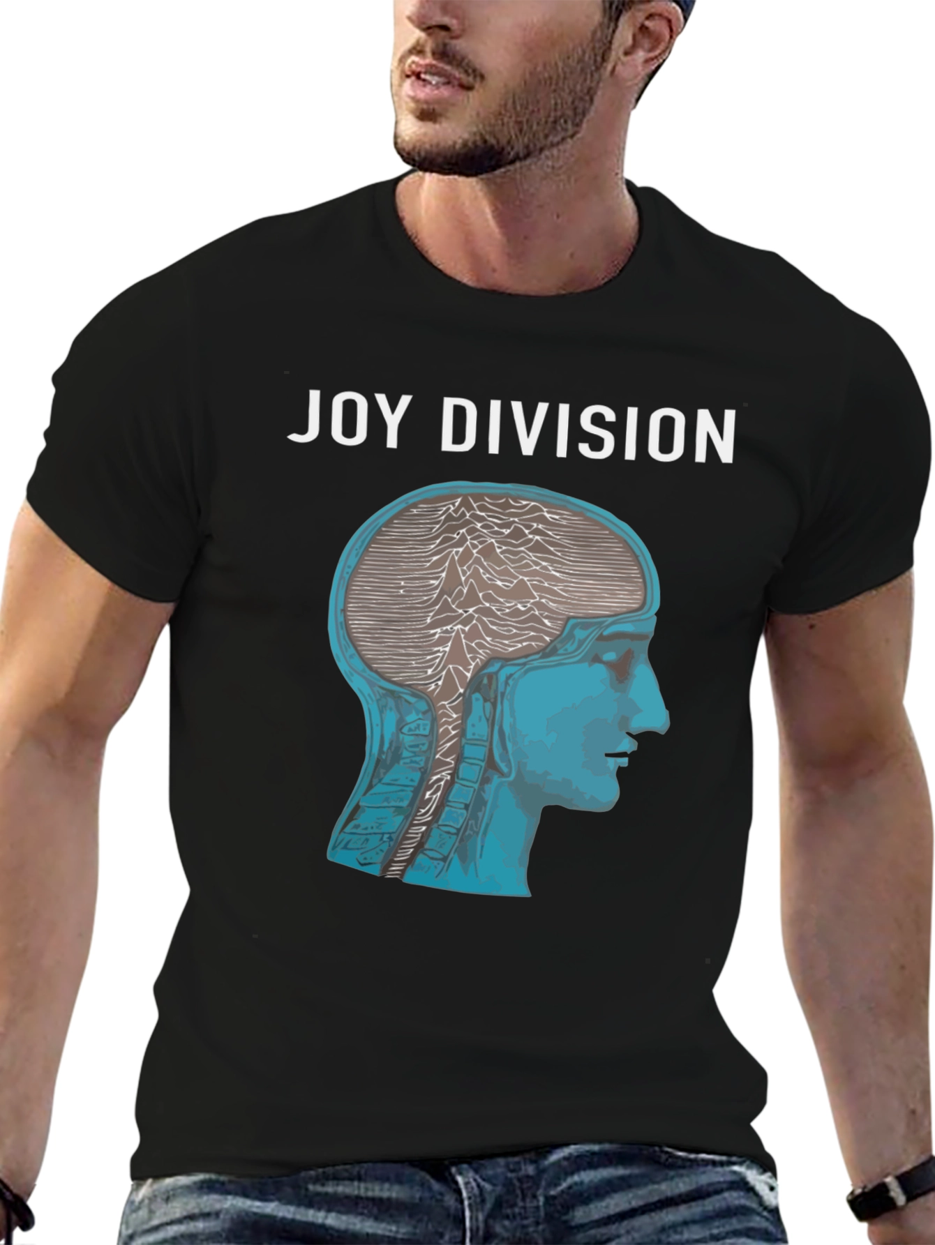 Joy Division Human Brain Graphic T-Shirt