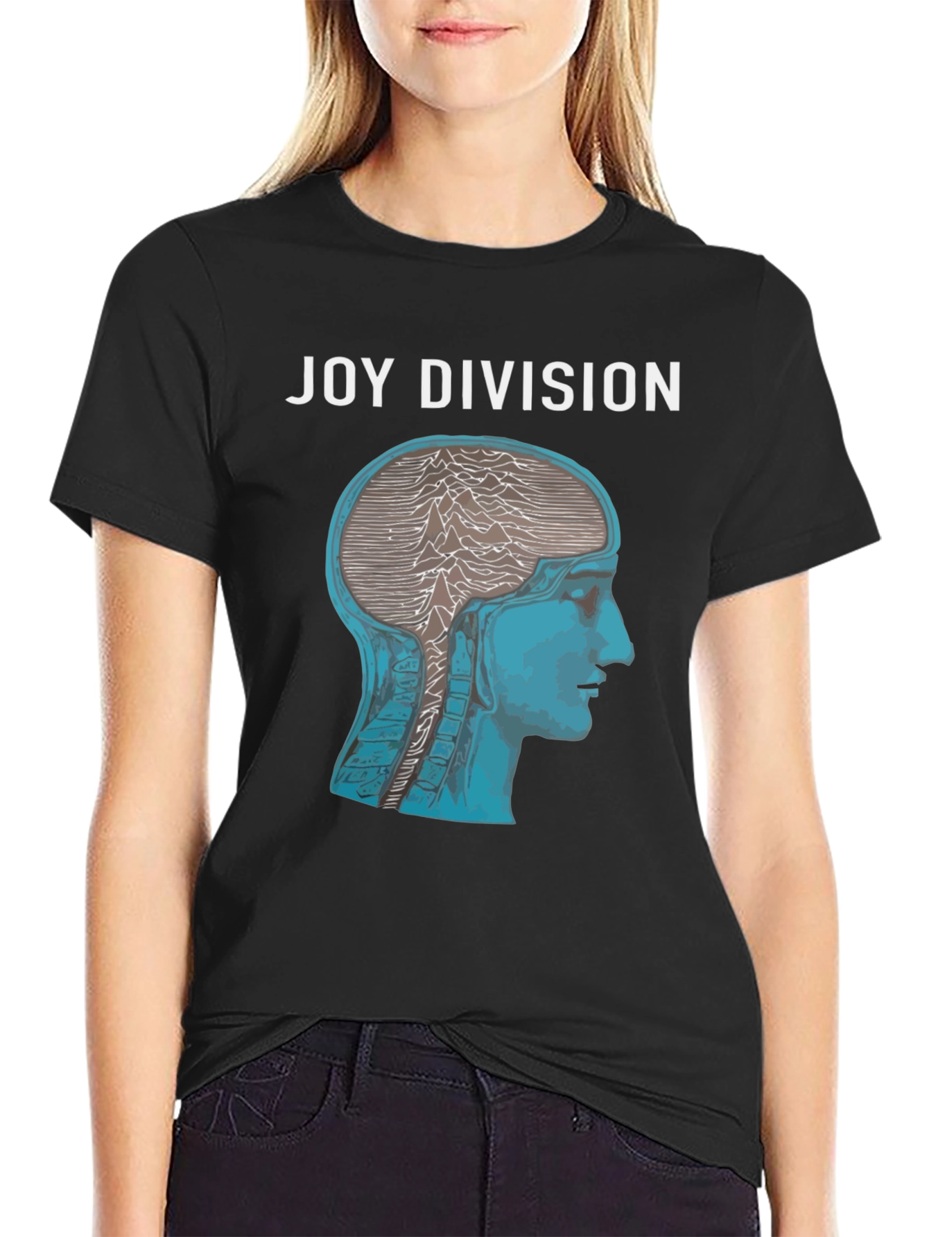 Joy Division Human Brain Graphic T-Shirt