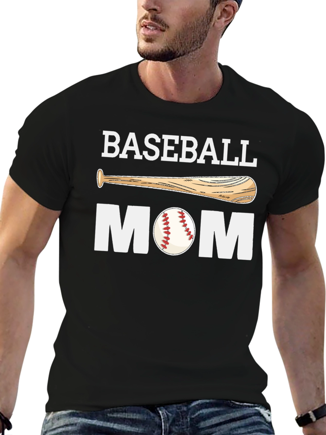 Baseball Mom Graphic Tee