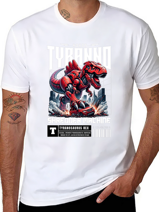 Robot Tyranno Shredder Machine T-Shirt