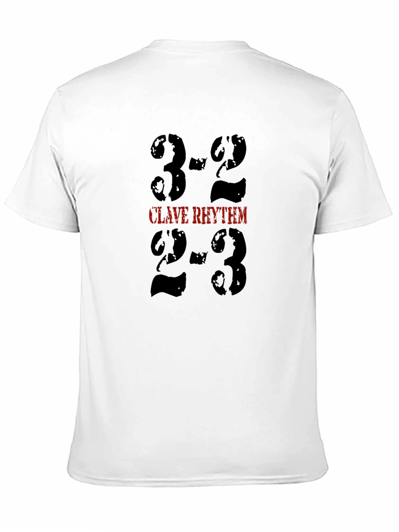 Clave Rhythm T-Shirt - Music Inspired Tee
