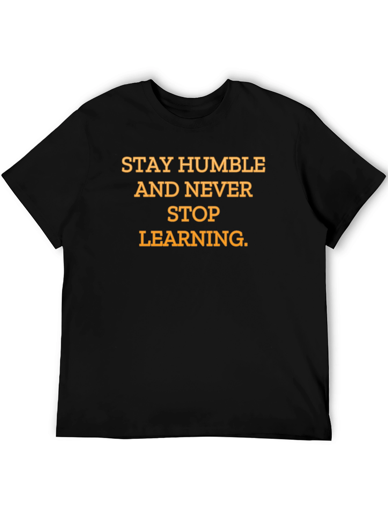 Humble & Learning Graphic Tee - Black