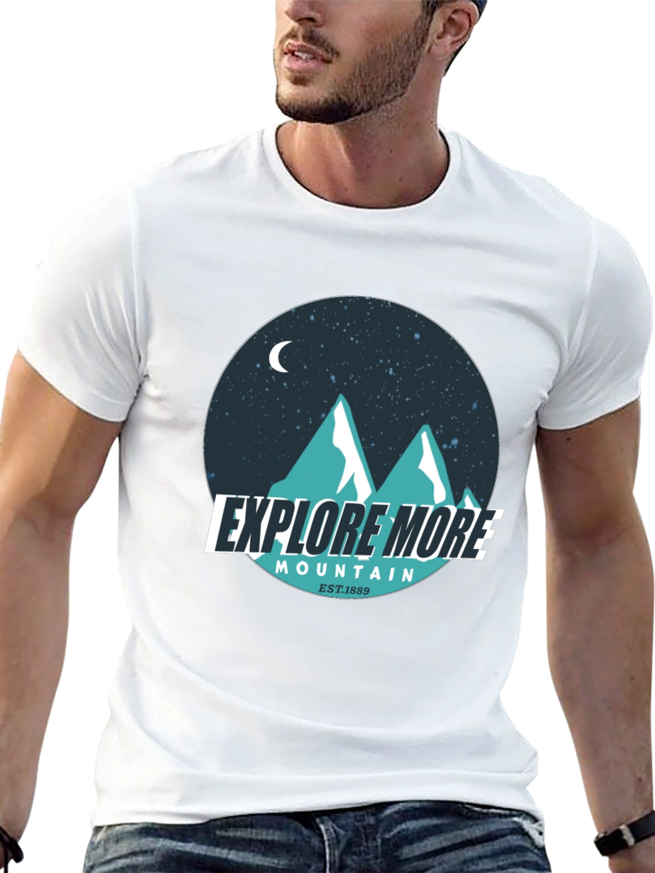 Explore More Mountain Graphic T-Shirt