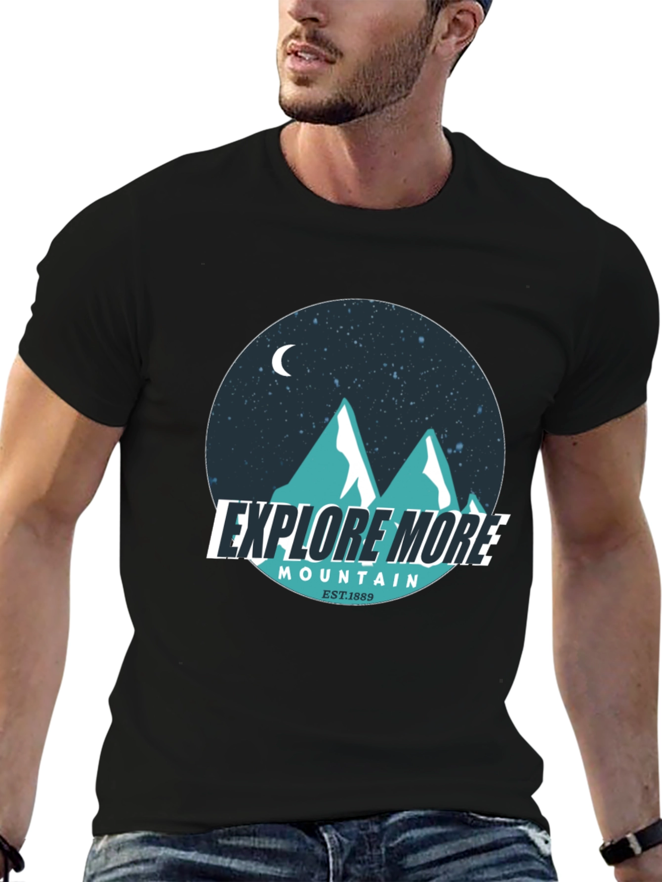 Explore More Mountain Graphic T-Shirt