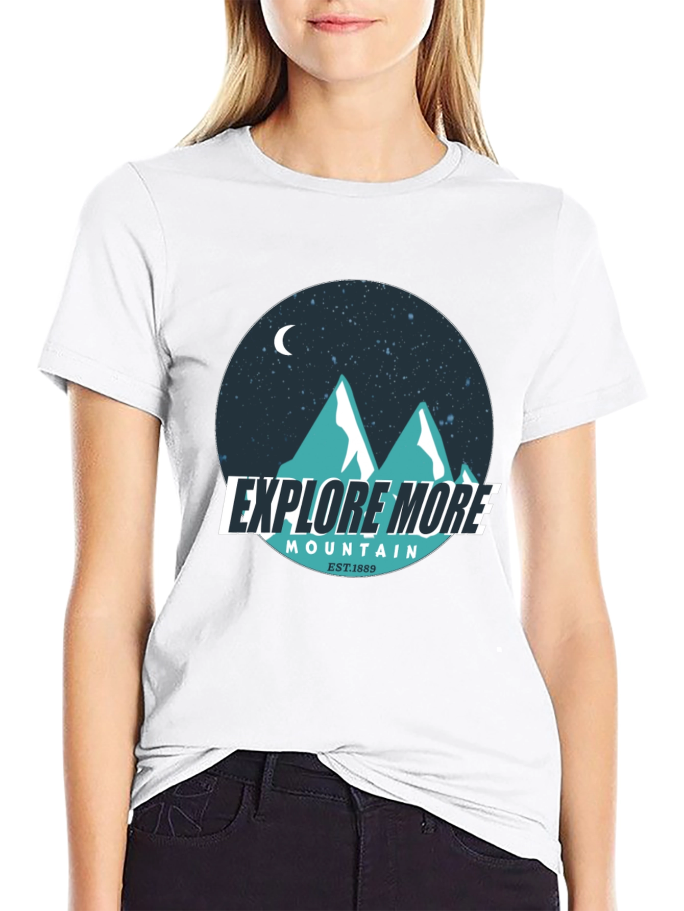 Explore More Mountain Graphic T-Shirt