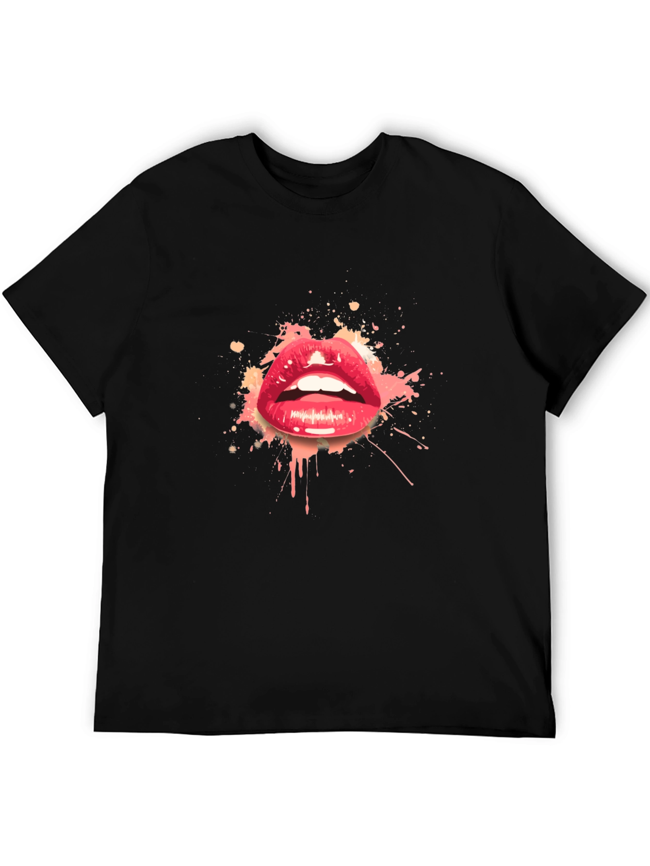 Red Lips Graphic T-Shirt - Stylish Streetwear