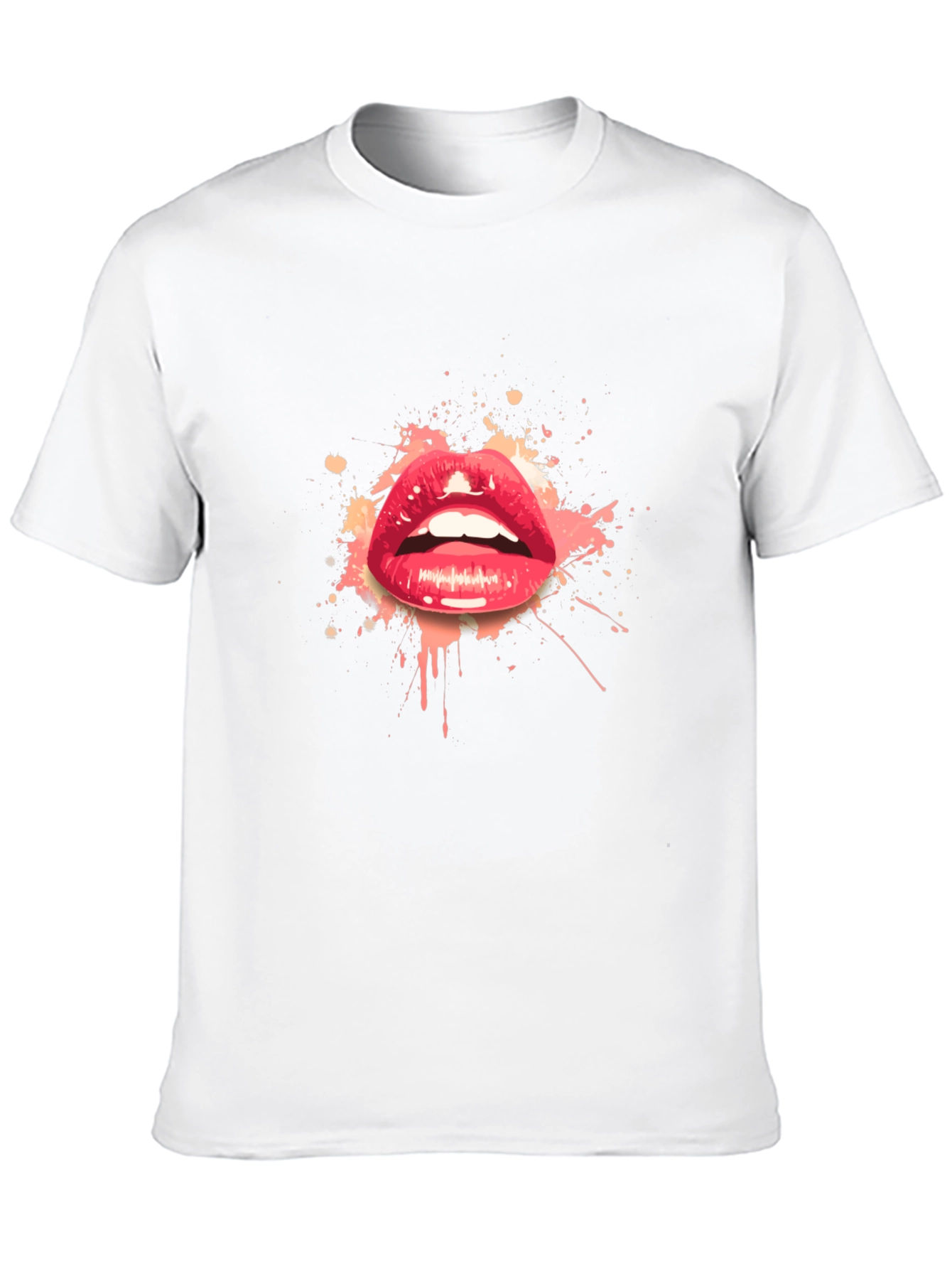 Red Lips Graphic T-Shirt - Stylish Streetwear