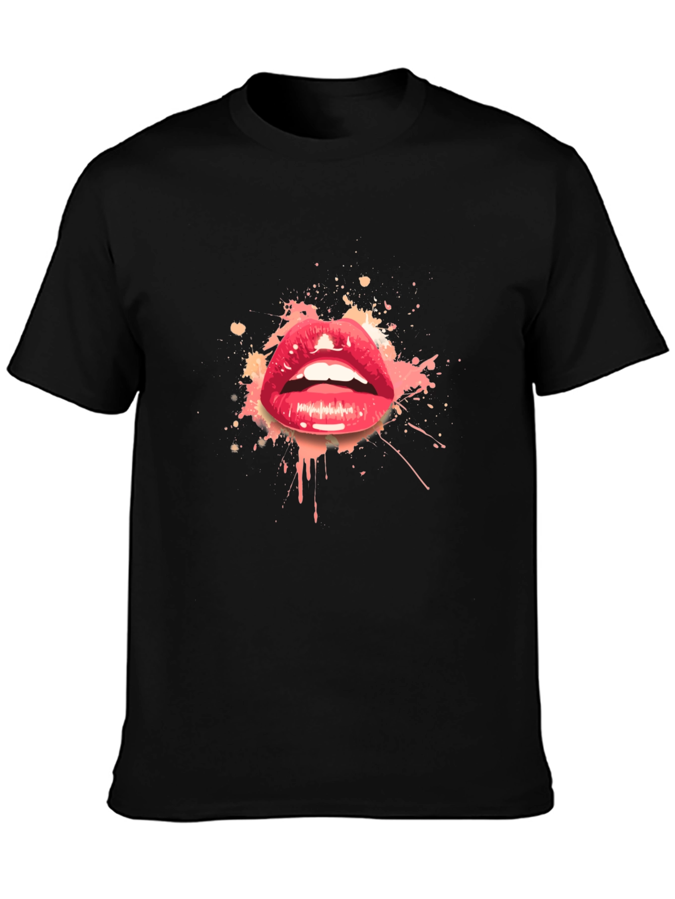 Red Lips Graphic T-Shirt - Stylish Streetwear